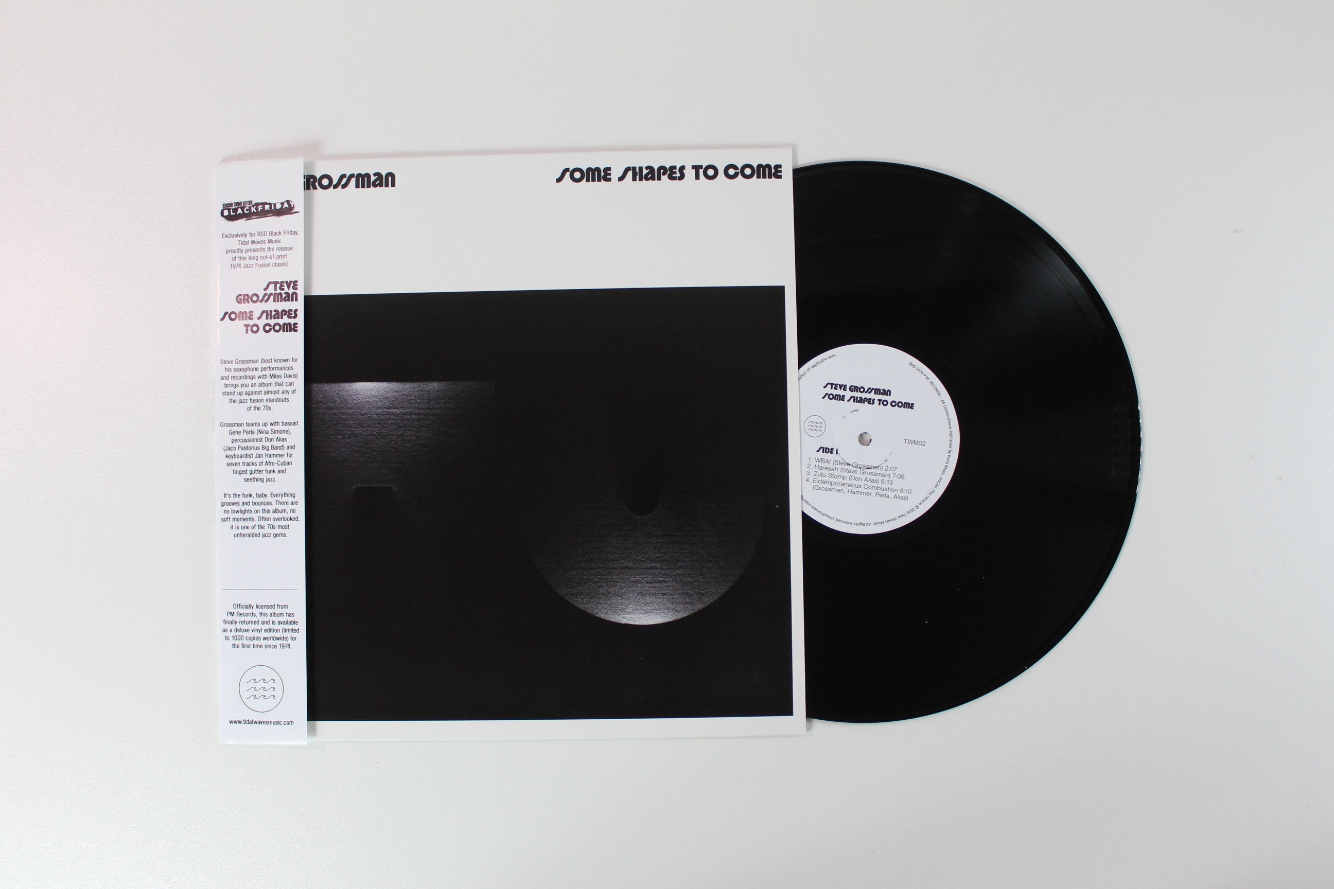 Steve Grossman - Some Shapes To Come on Tidal Waves Music RSD BF 2016 Ltd Reissue