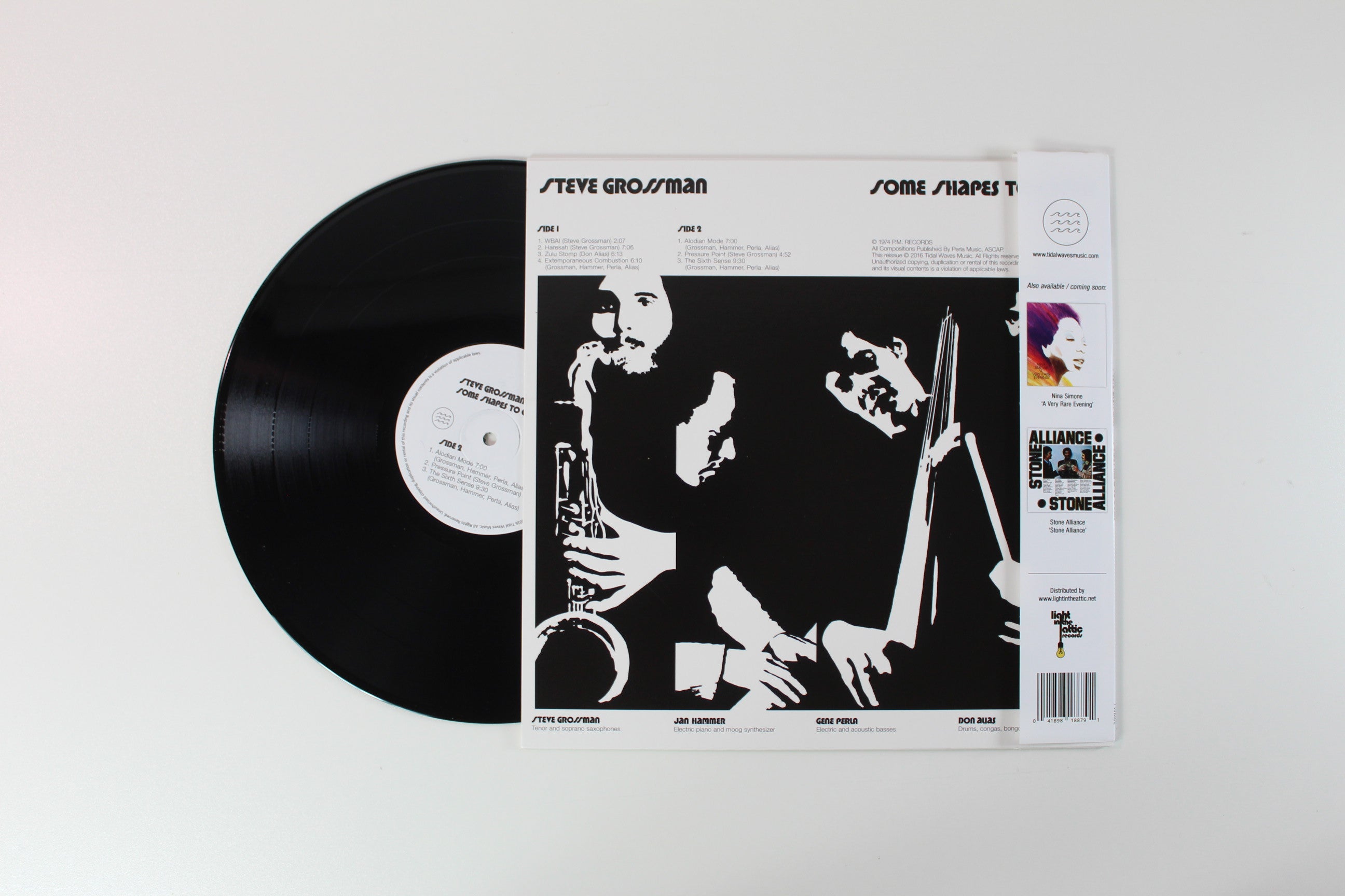 Steve Grossman - Some Shapes To Come on Tidal Waves Music RSD BF 2016 Ltd Reissue