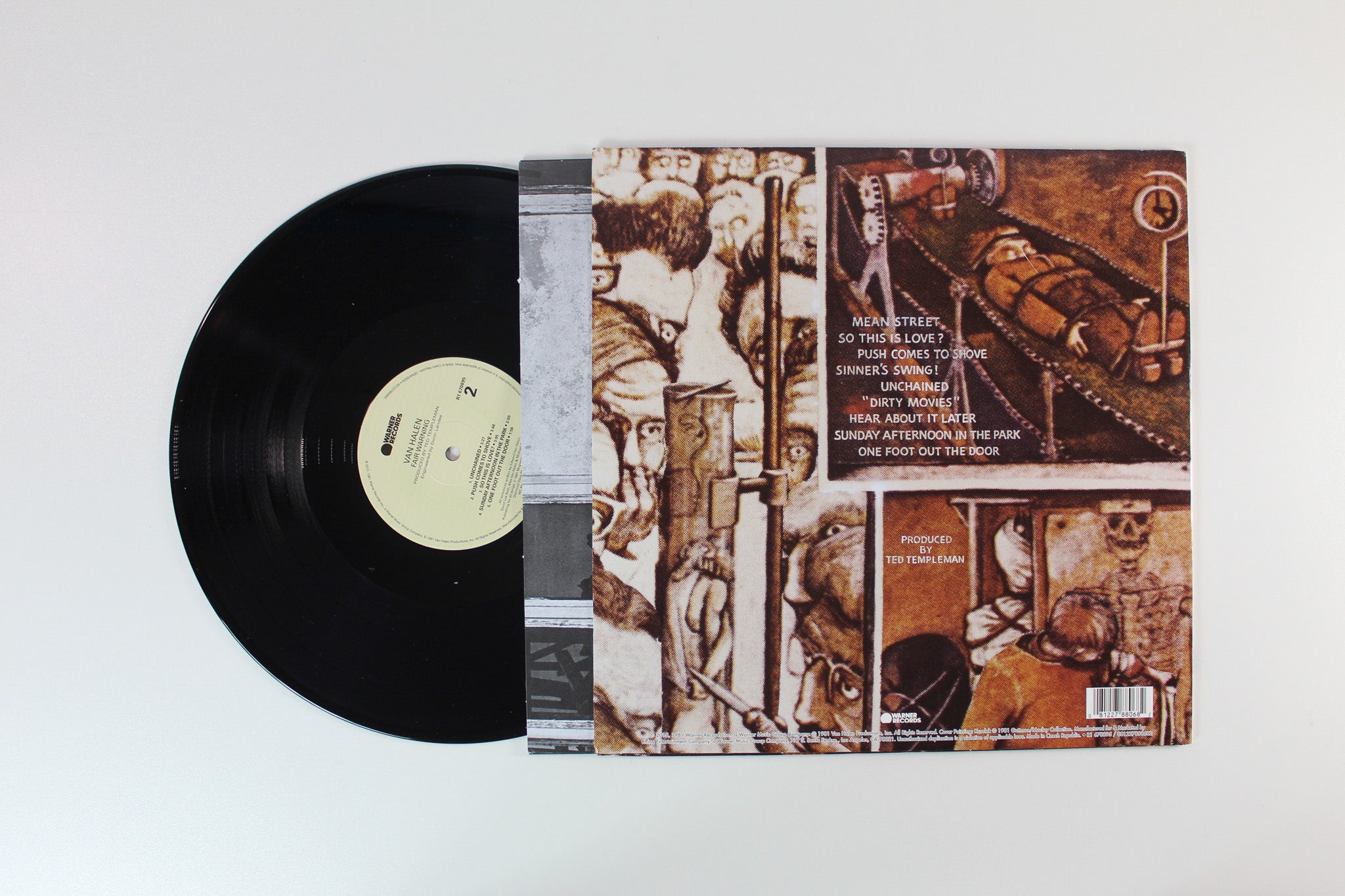 Van Halen - Fair Warning on Warner Reissue