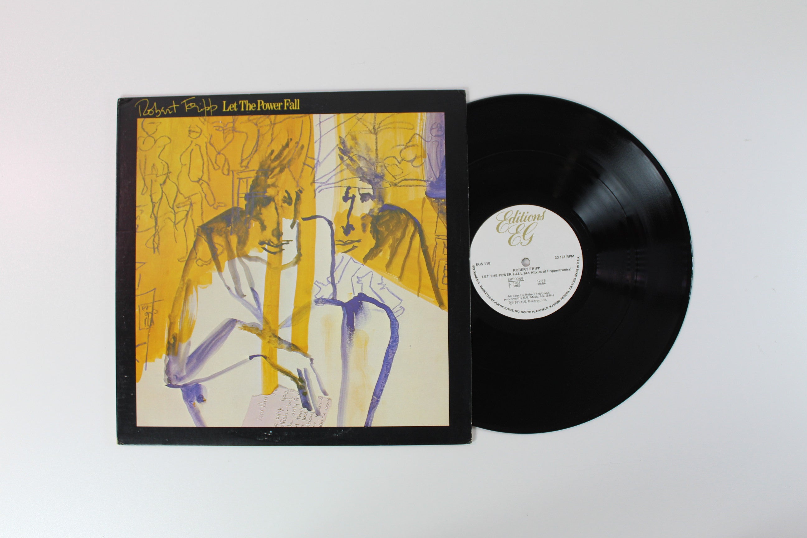 Robert Fripp - Let The Power Fall on Editions EG