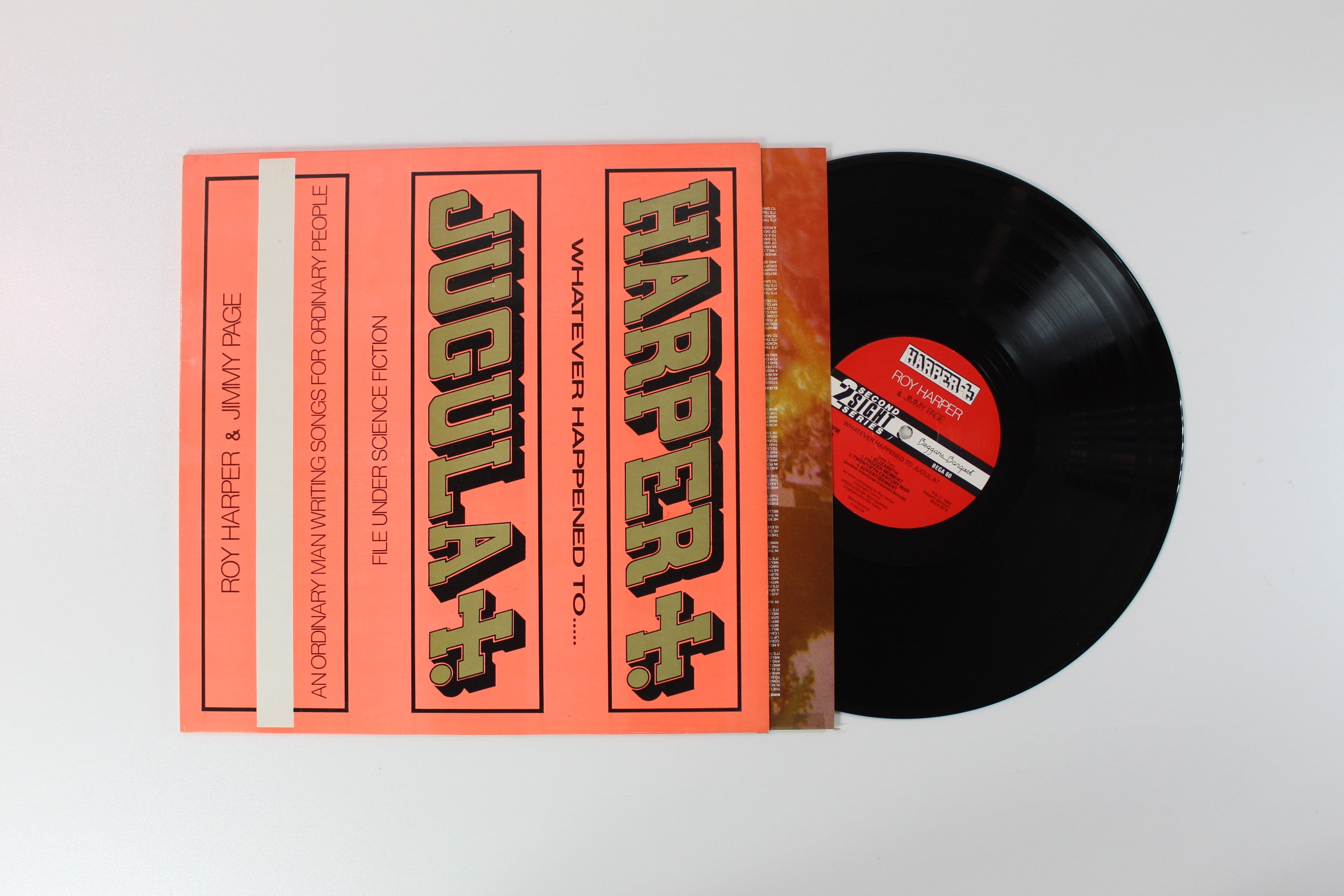 Roy Harper & Jimmy Page - Whatever Happened To Jugula? on Beggars Banquet UK Press