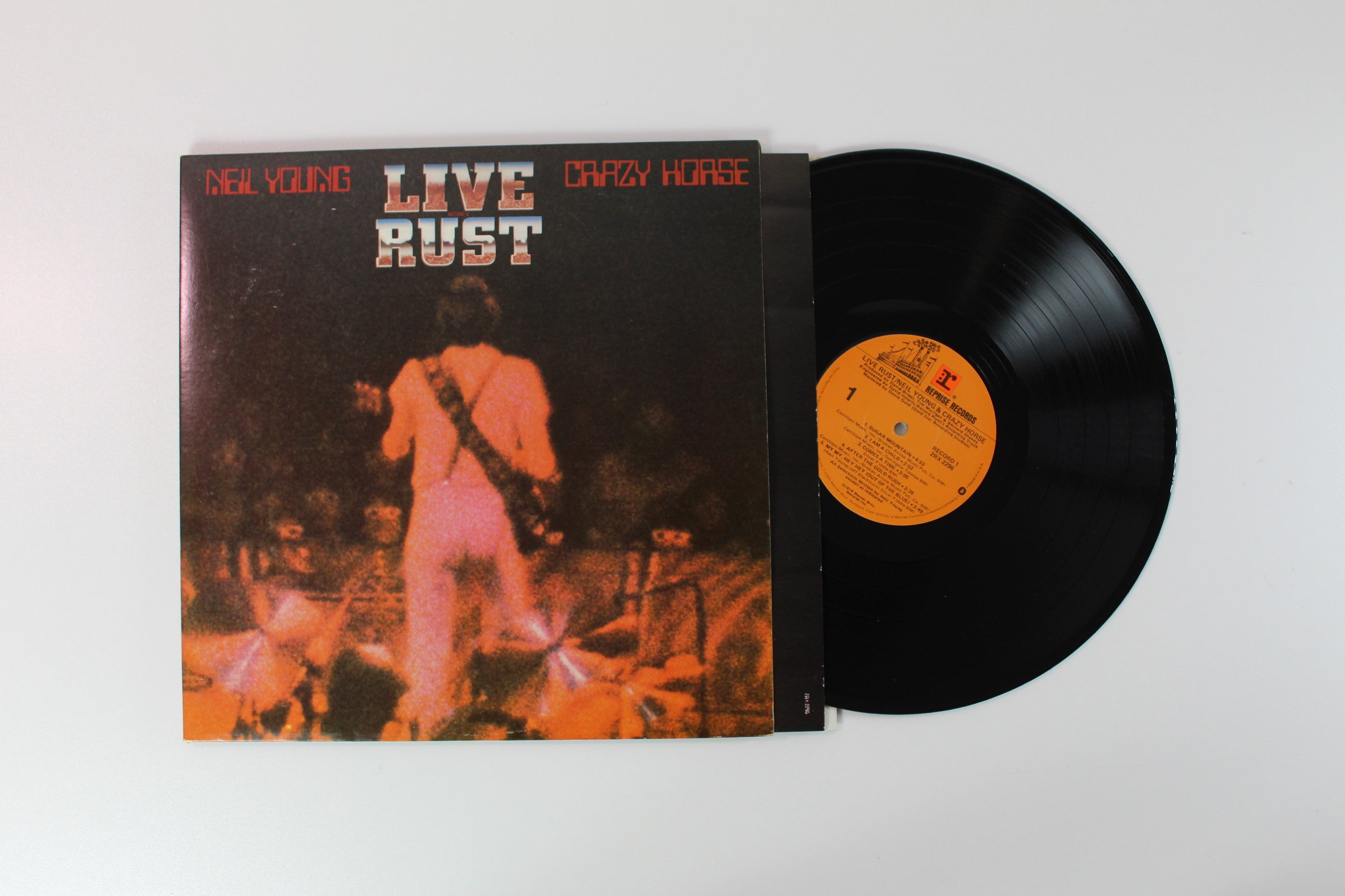 Neil Young - Live Rust on Reprise Records