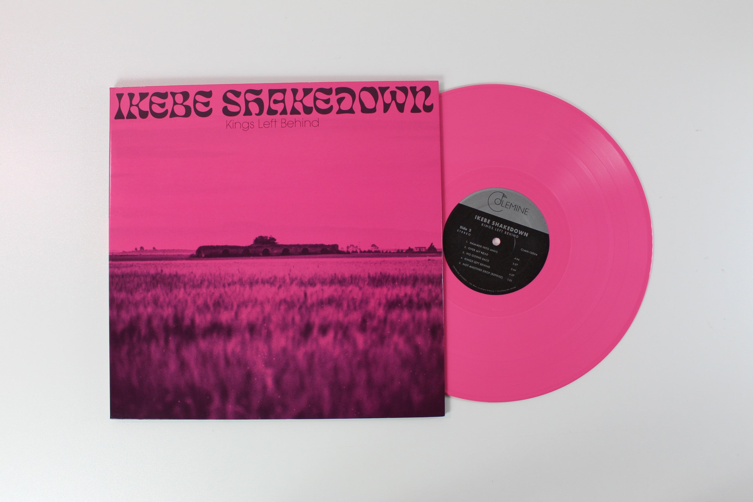 Ikebe Shakedown - Kings Left Behind on Colemine Ltd Numbered Pink Vinyl