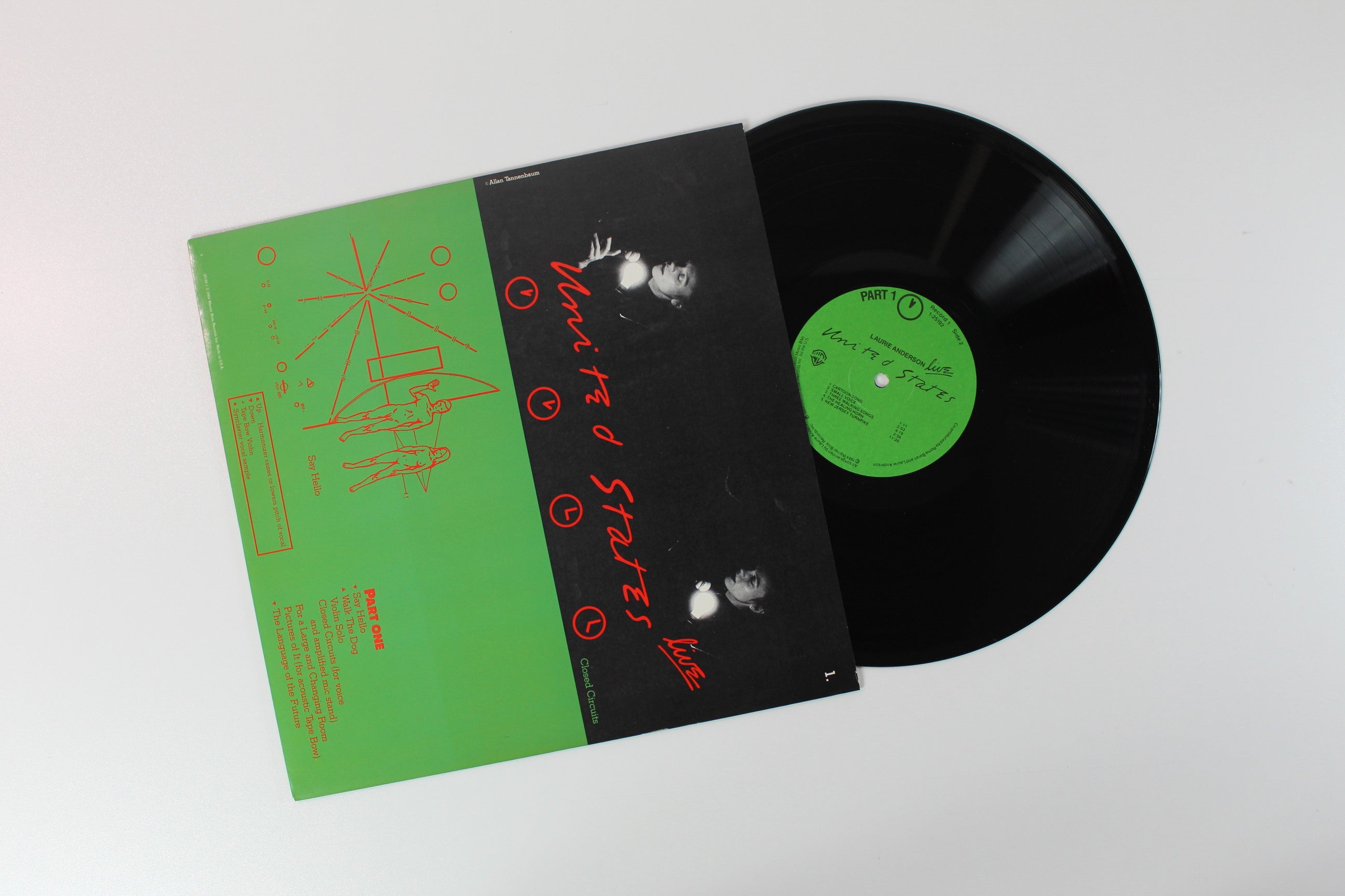 Laurie Anderson - United States Live on Warner Bros. Records - 5-lp Box Set