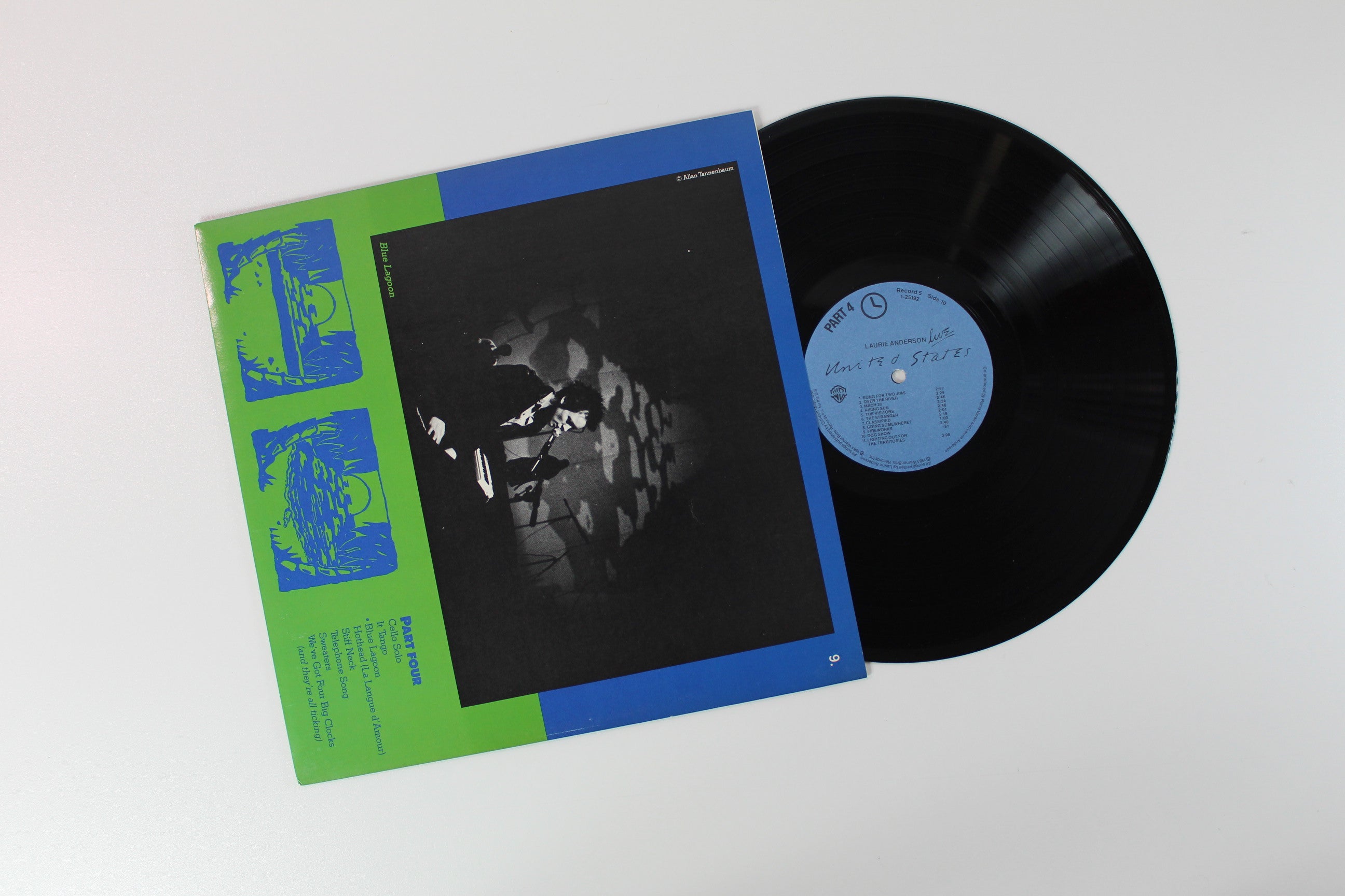 Laurie Anderson - United States Live on Warner Bros. Records - 5-lp Box Set