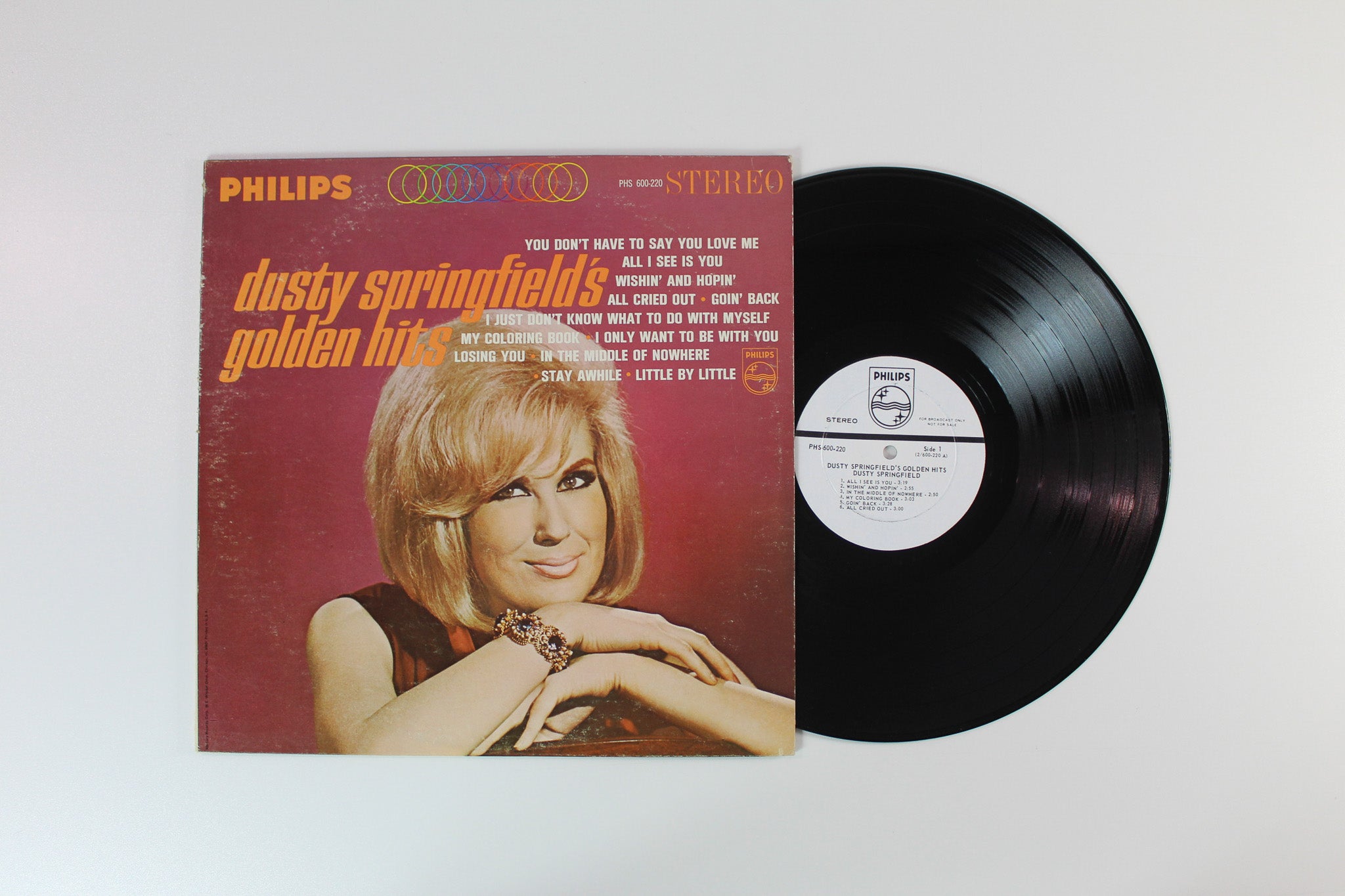 Dusty Springfield - Dusty Springfield's Golden Hits on Philips Stereo Promo