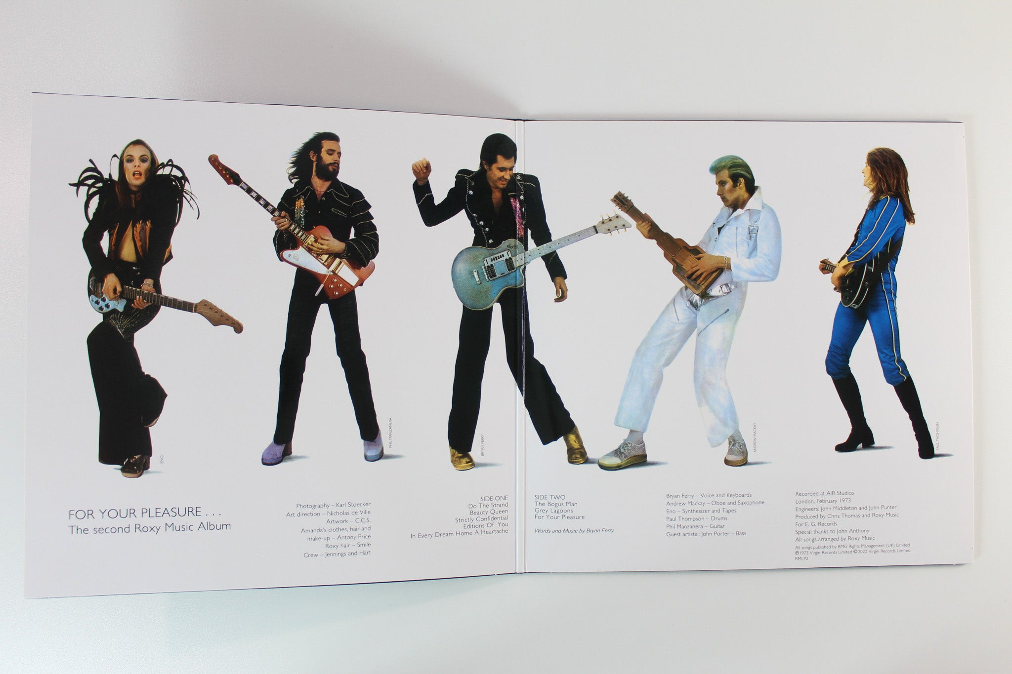Roxy Music - For Your Pleasure on Virgin UMC 180 Gram Half Speed Mastered Reissue