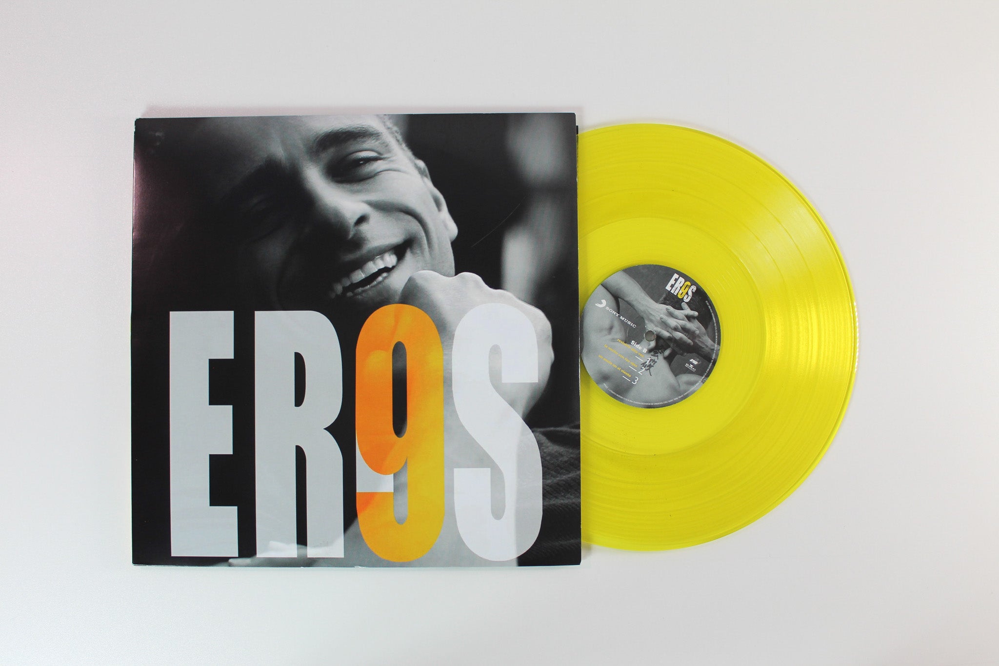 Eros Ramazzotti - 9 on Sony Music Yellow Vinyl Reissue