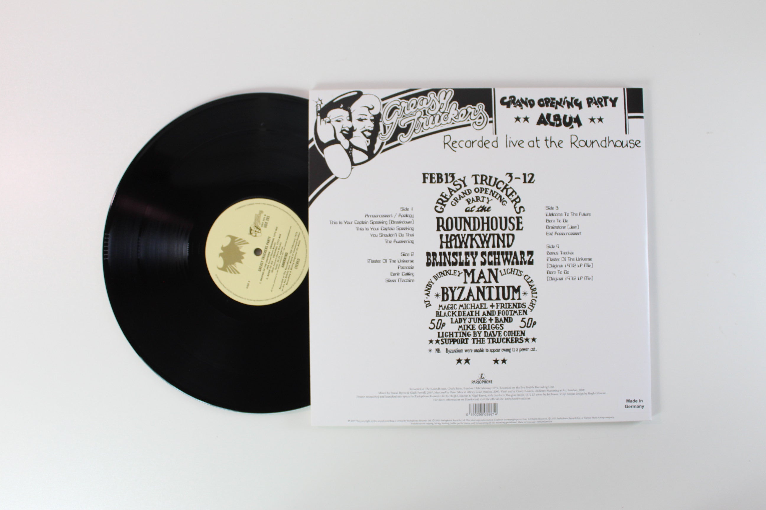 Hawkwind - Greasy Truckers Party on Parlophone - Record Store Day