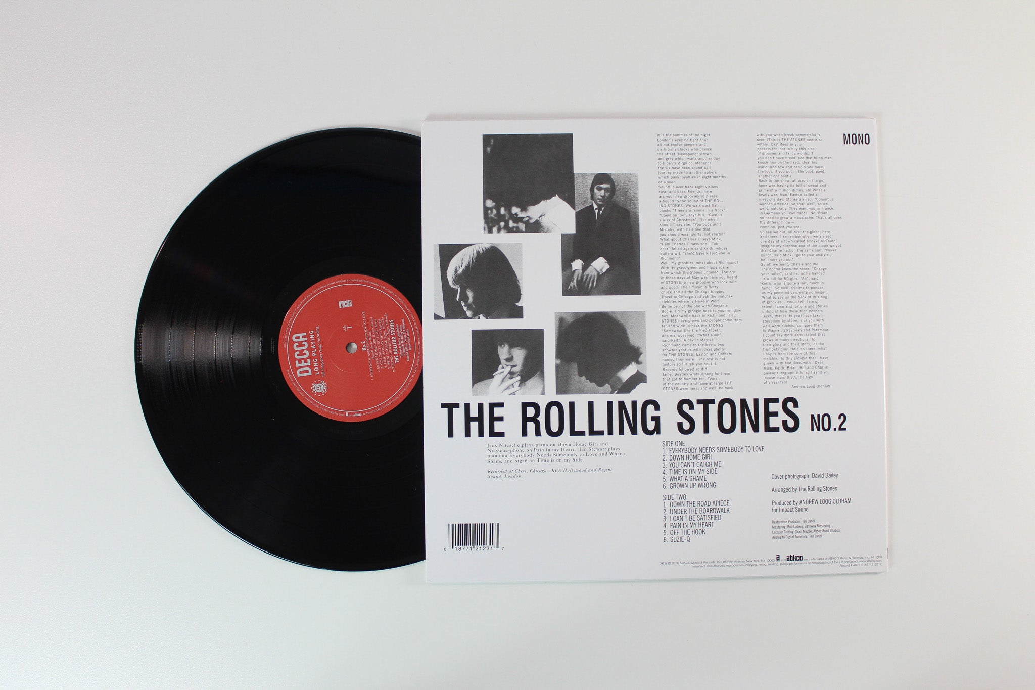 The Rolling Stones - No. 2 on ABKCO Mono 180 Gram Reissue