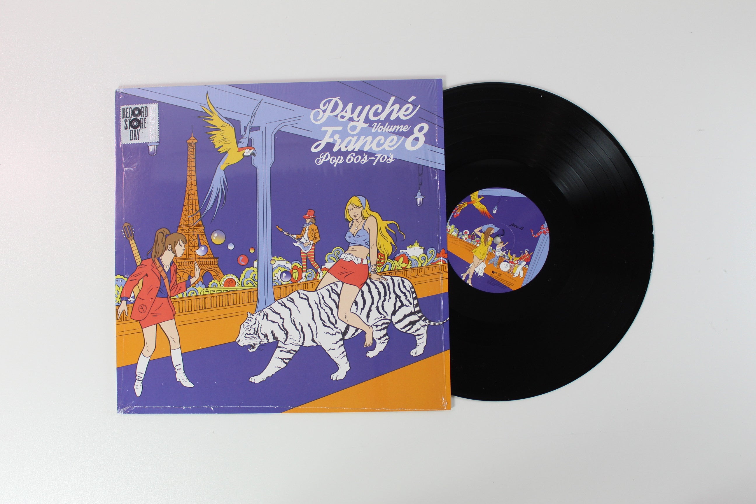Various - Psyché France Pop 60's-70's Volume 8 on Warner Music France RSD 2023 Compilation