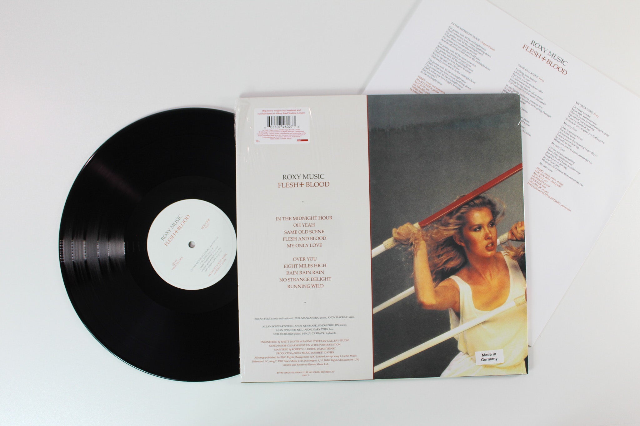 Roxy Music - Flesh + Blood on Virgin UMC 180 Gram Half Speed Mastered Reissue