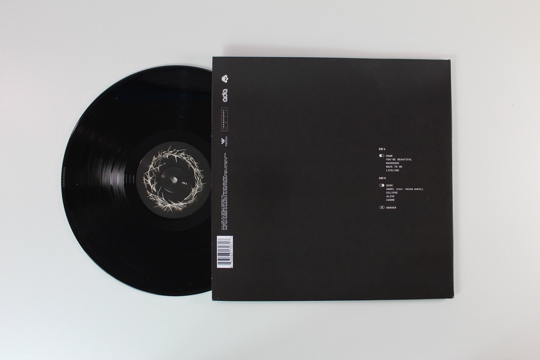 The Rose - Dual (Dusk version) LP on Transparent Arts