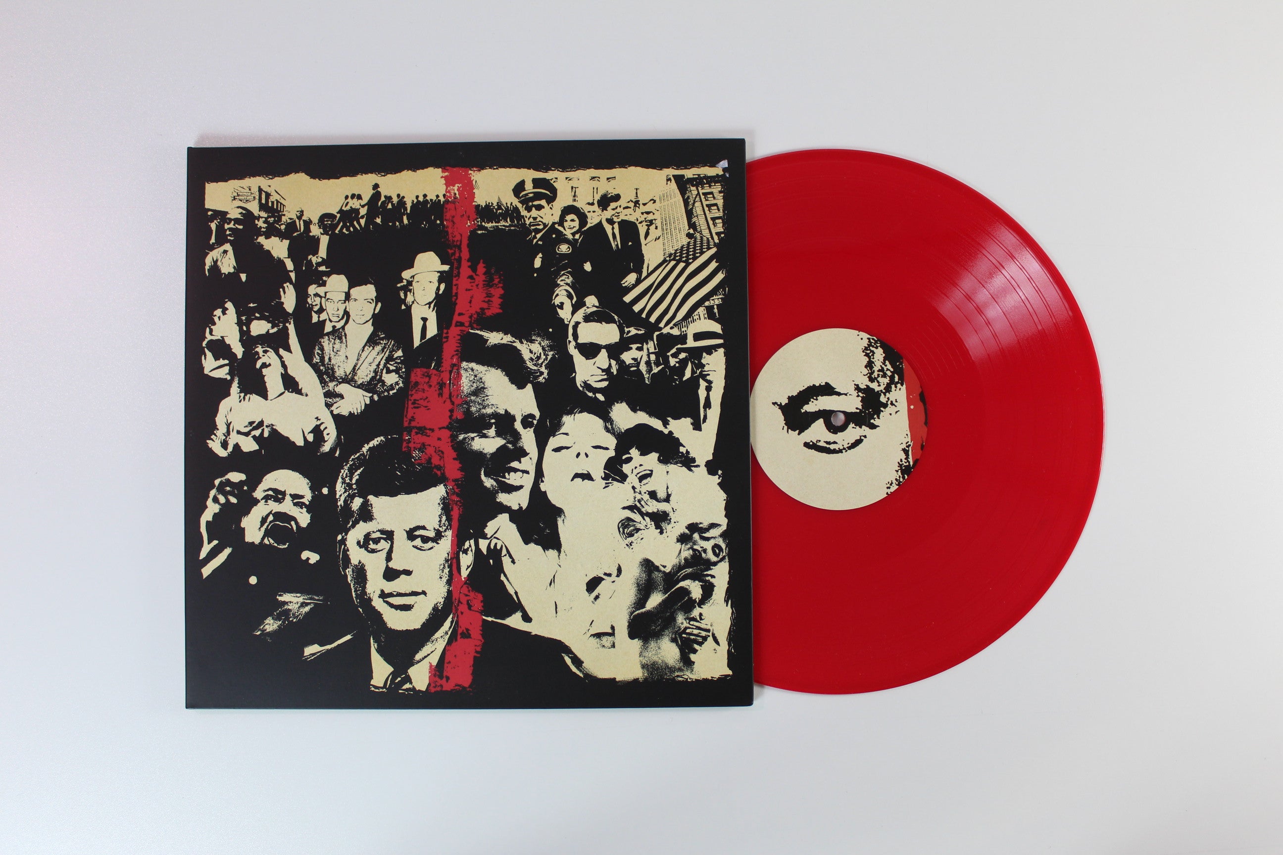Various - The Ballad Of JFK: A Musical History Of The John F. Kennedy Assassination (1963-1968) on Iron Mountain Red Vinyl Spoken Word and Music