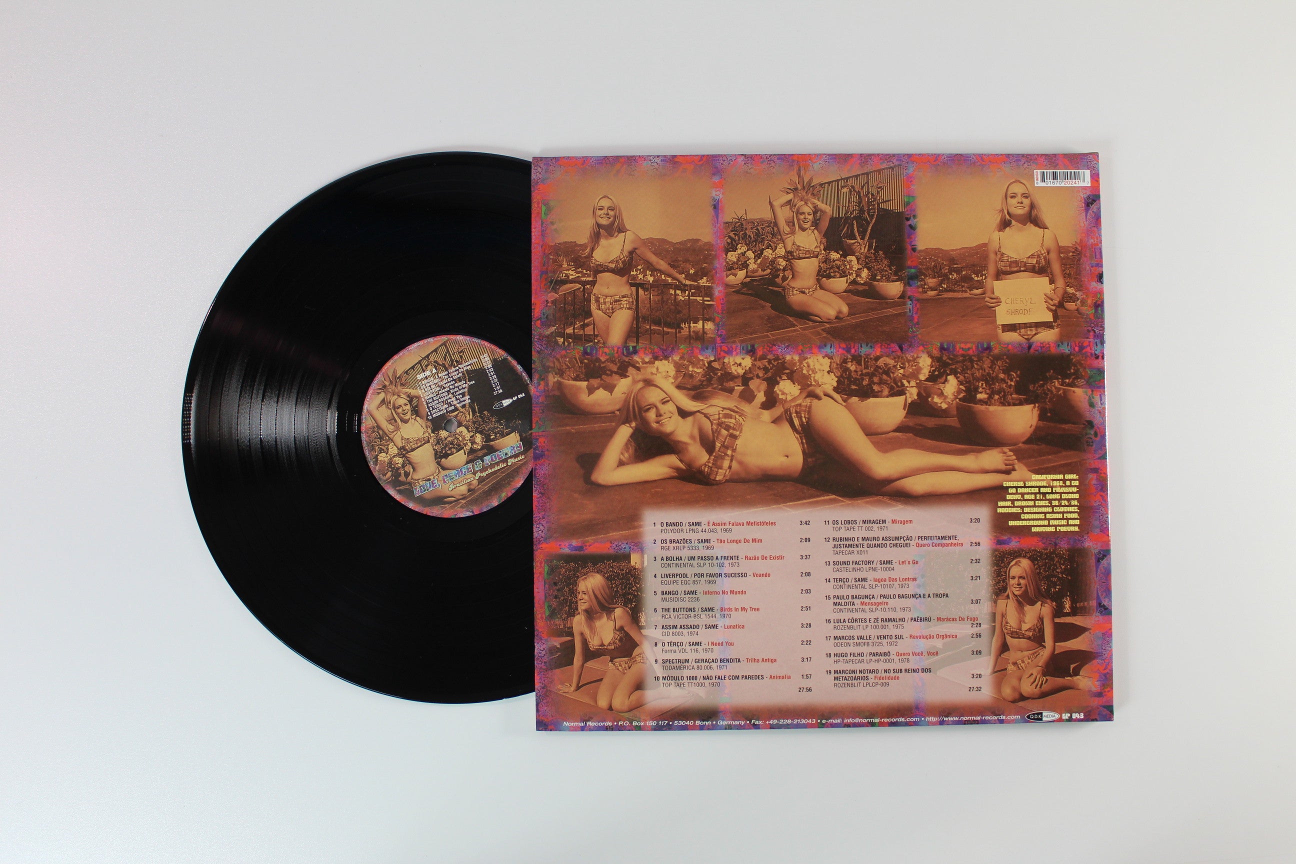 Various - Love, Peace & Poetry - Brazilian Psychedelic Music on Q.D.K. Media