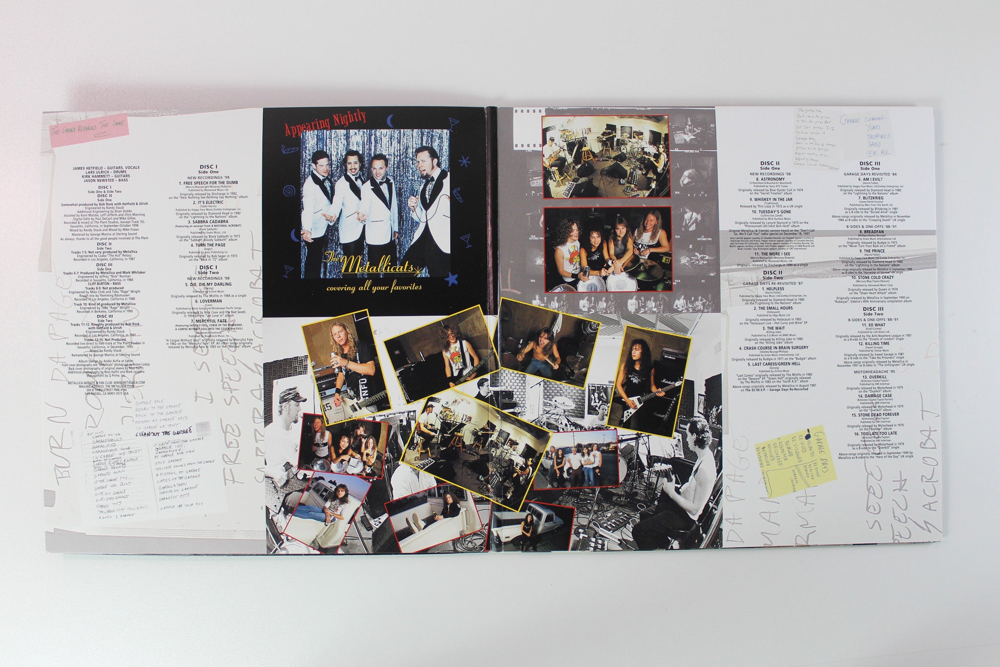 Metallica - Garage Inc. on Blackened Reissue