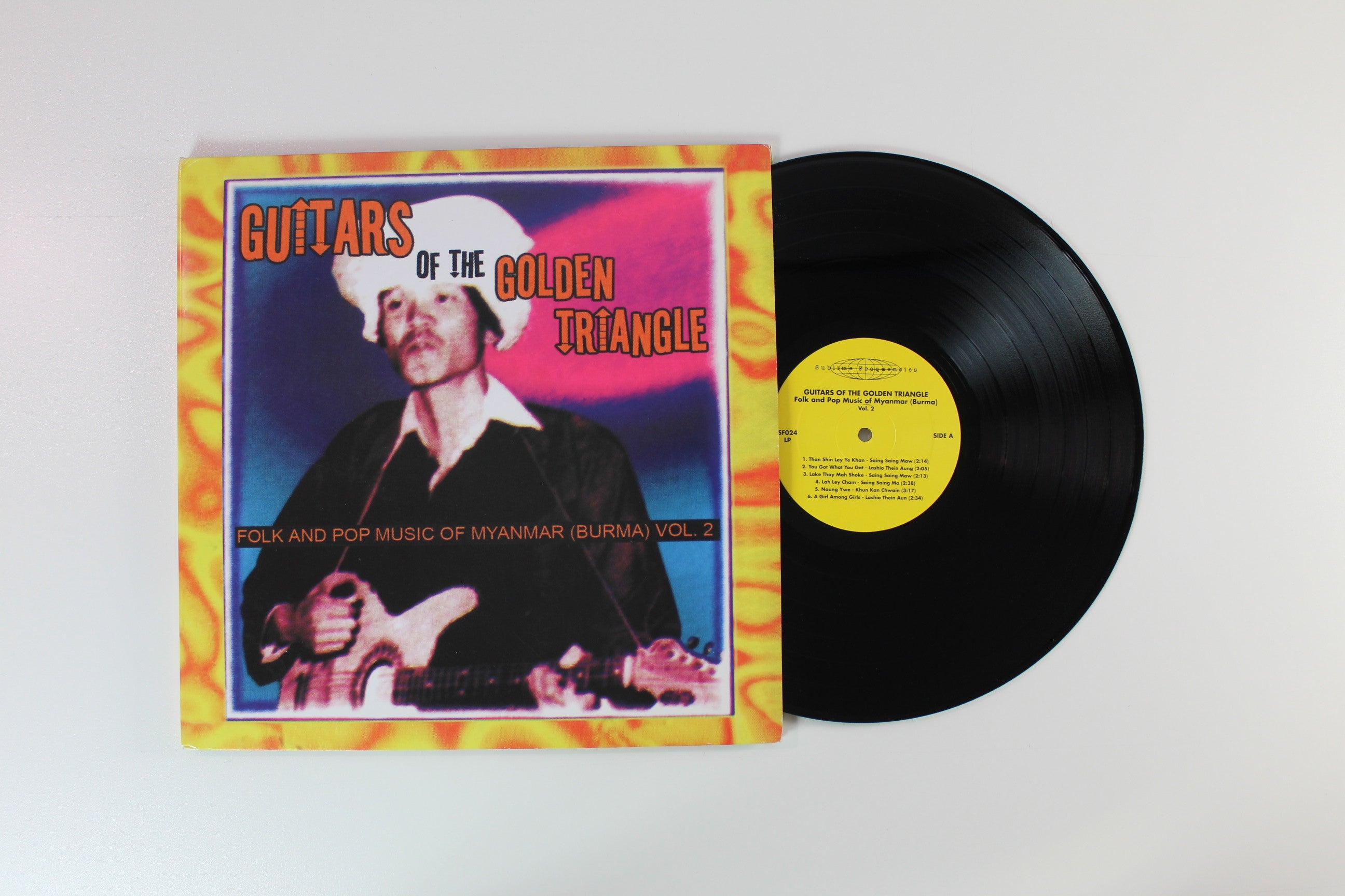 Various - Guitars Of The Golden Triangle · Folk And Pop Music Of Myanmar (Burma) Vol. 2 on Sublime Frequencies RSD 2017 Reissue