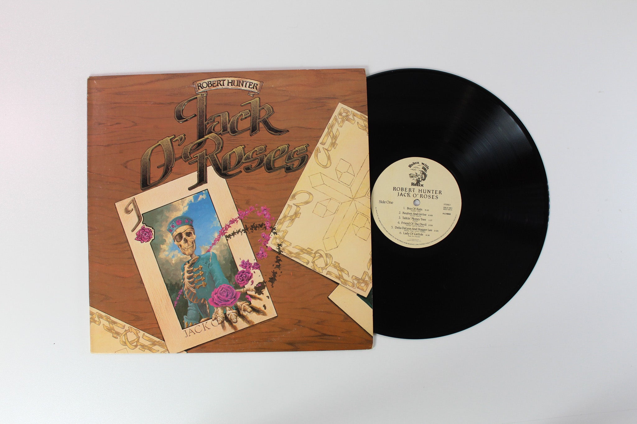 Robert Hunter - Jack O' Roses on Relix Records