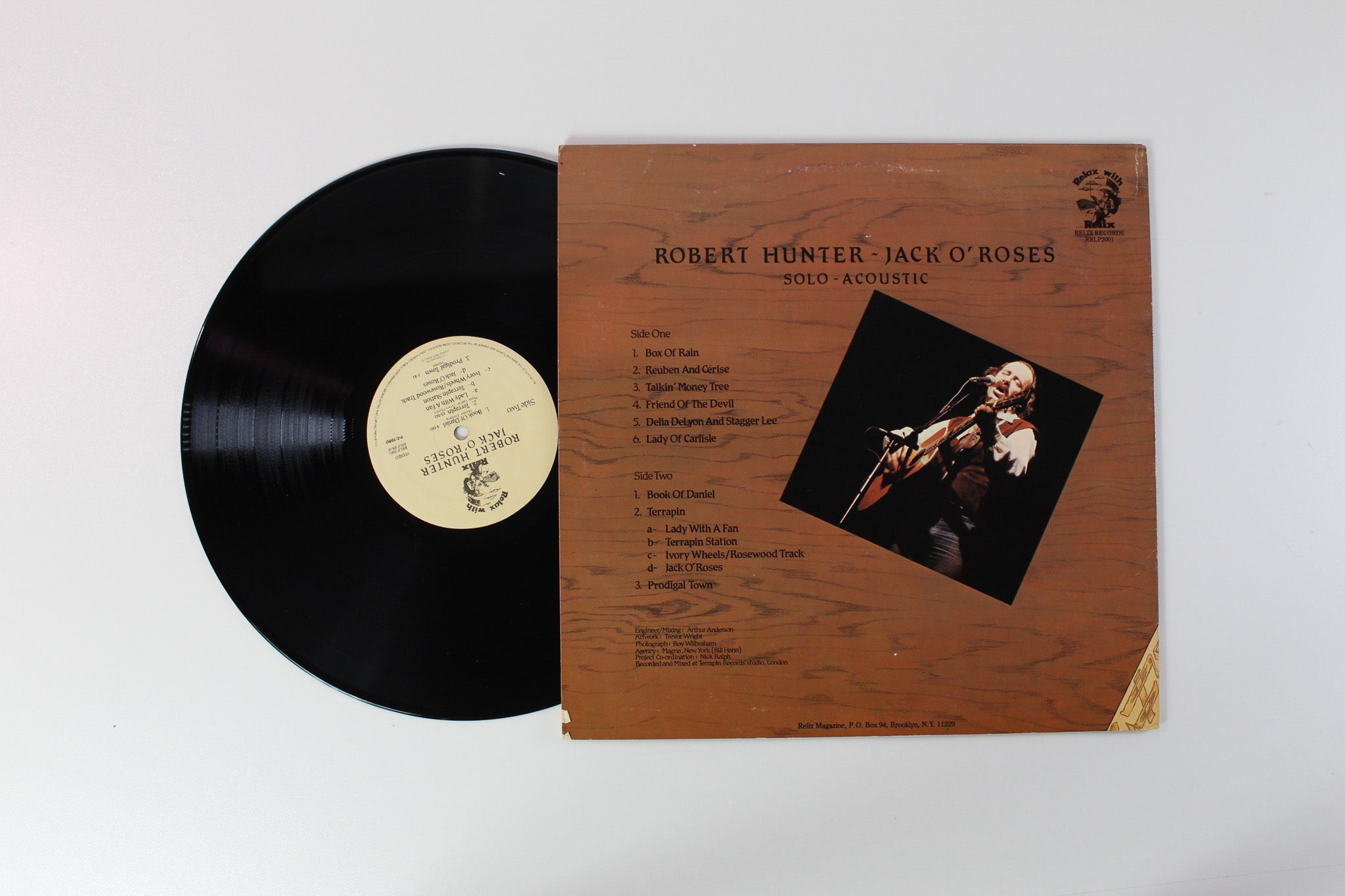 Robert Hunter - Jack O' Roses on Relix Records