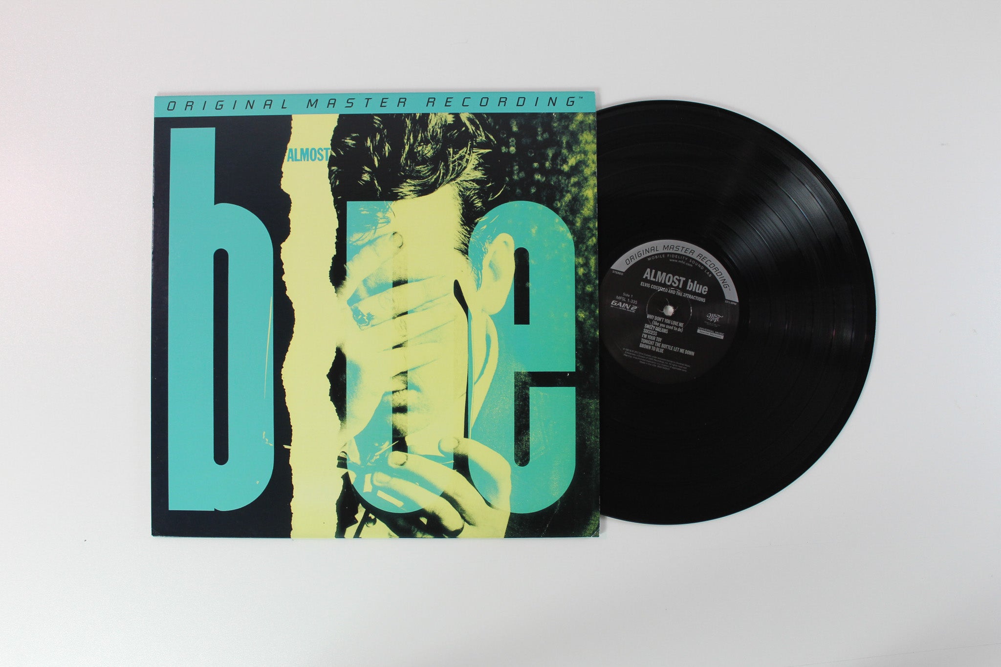 Elvis Costello & The Attractions - Almost Blue on Mobile Fidelity Sound Lab Ltd Numbered Reissue