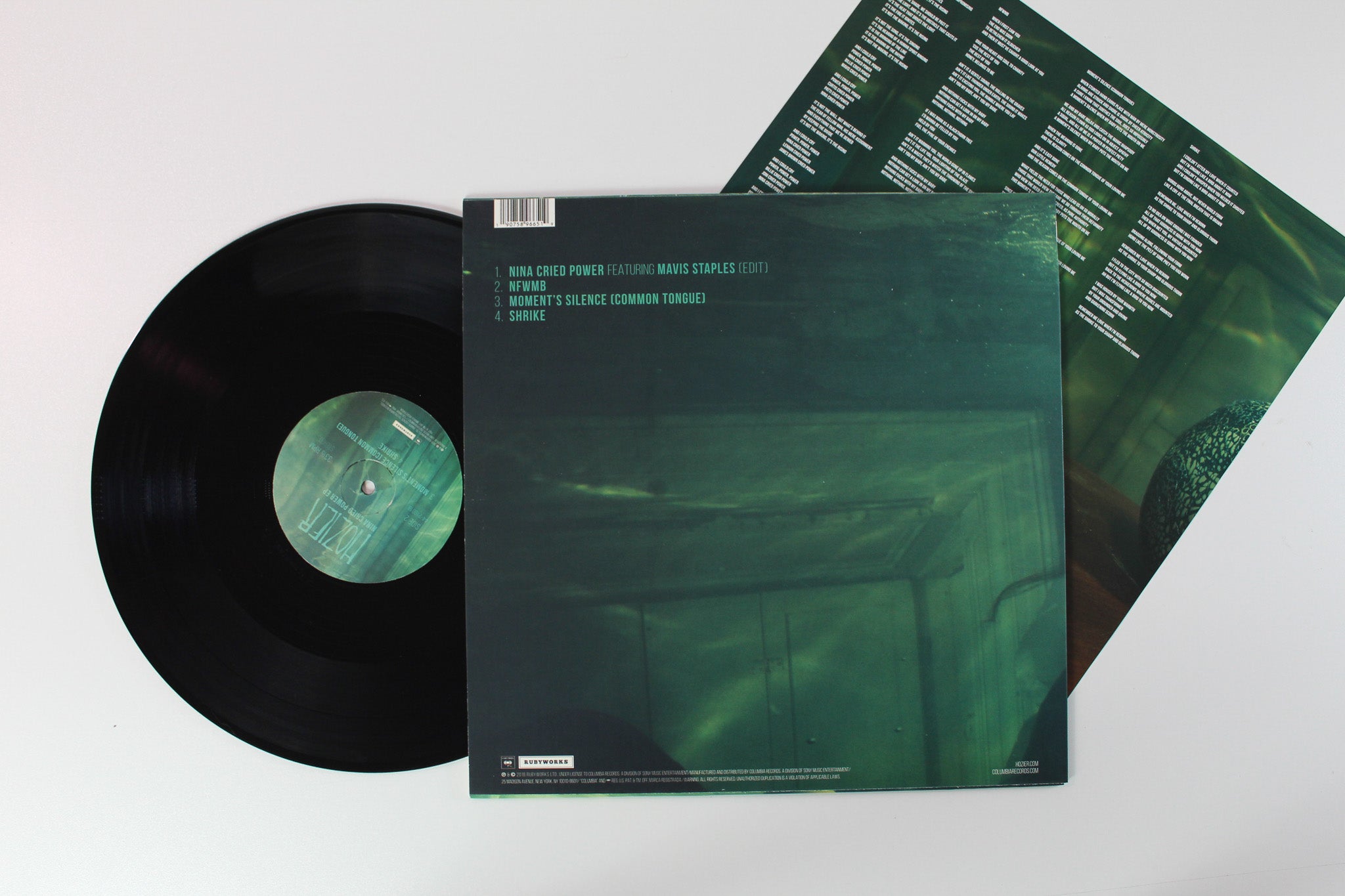 Hozier - Nina Cried Power EP on Columbia Rubyworks RSD BF 2018 Ltd Edition