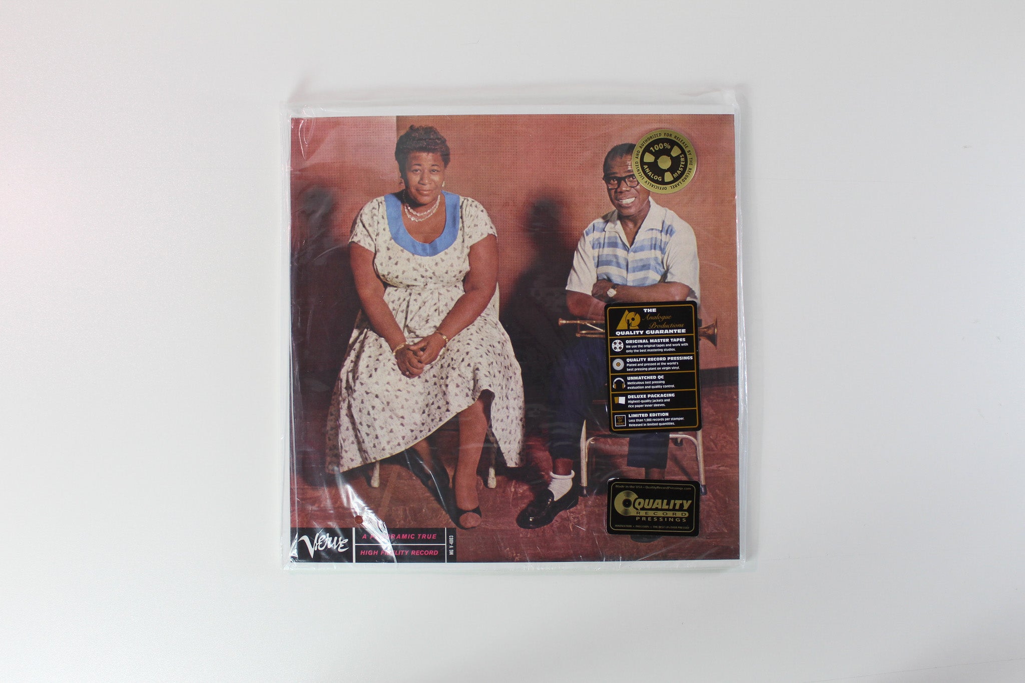 Ella Fitzgerald - Ella And Louis on Verve Analogue Productions Ltd 45 RPM 200 Gram Reissue Sealed