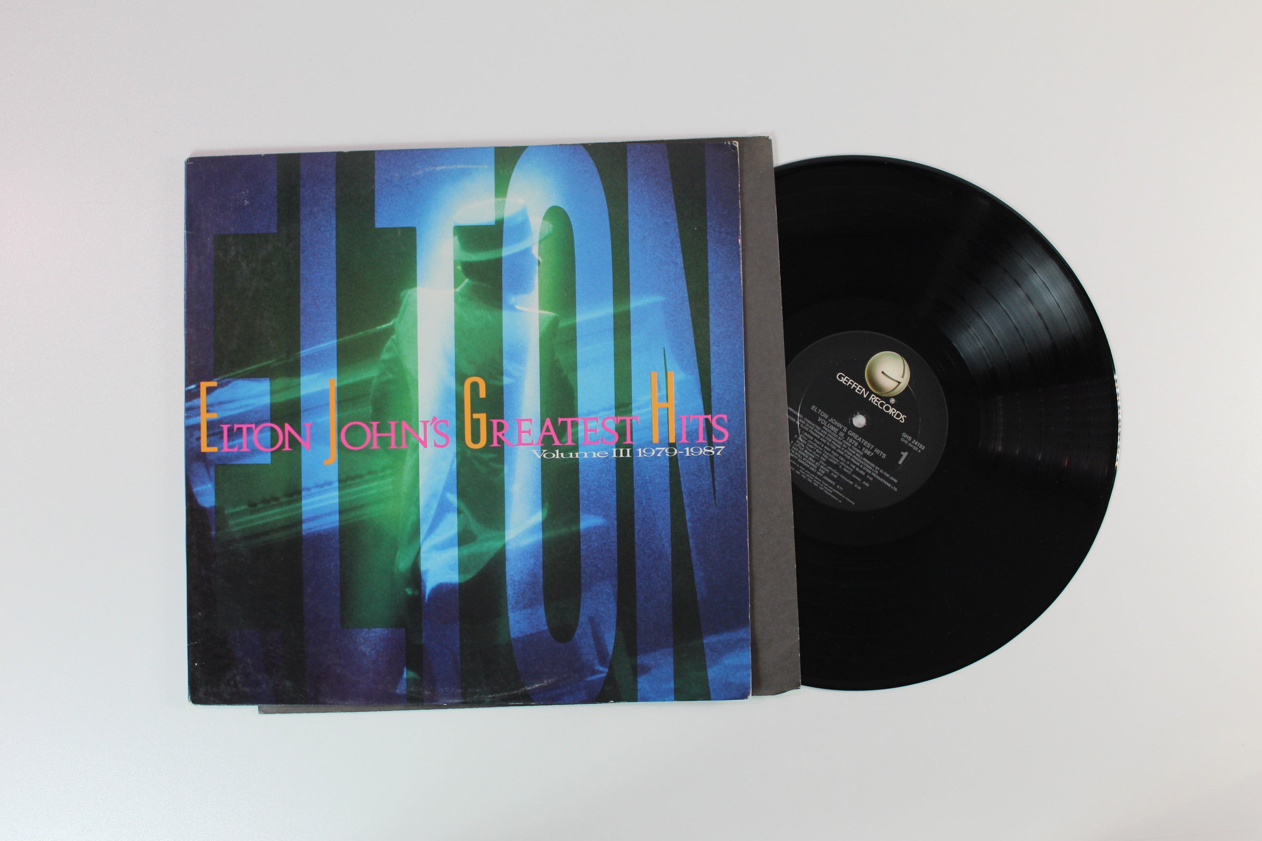 Elton John - Greatest Hits Volume III 1979-1987 on Geffen