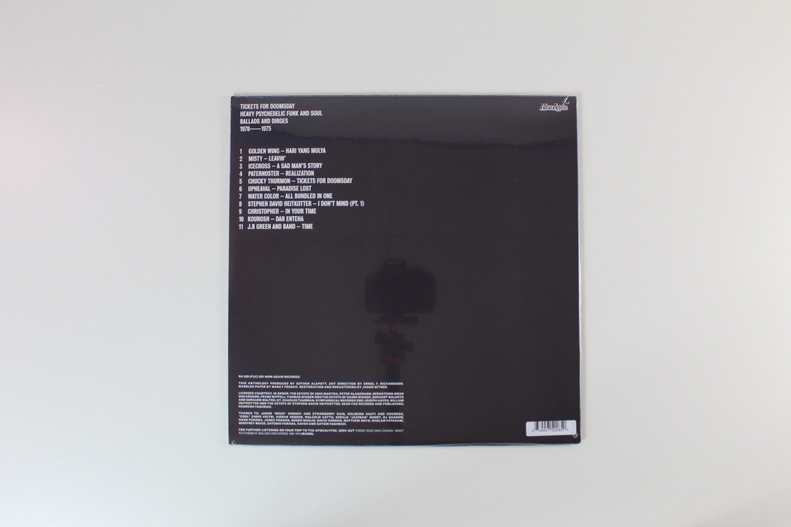 Various - Tickets For Doomsday: Heavy Psychedelic Funk And Soul (Ballads And Dirges 1970-1975) on Now Again RSD BF 2021 Sealed