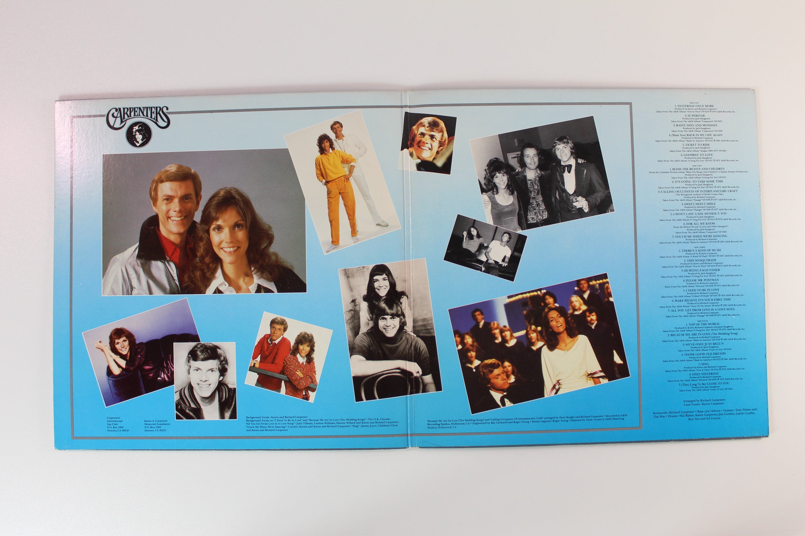 Carpenters - Yesterday Once More on A&M