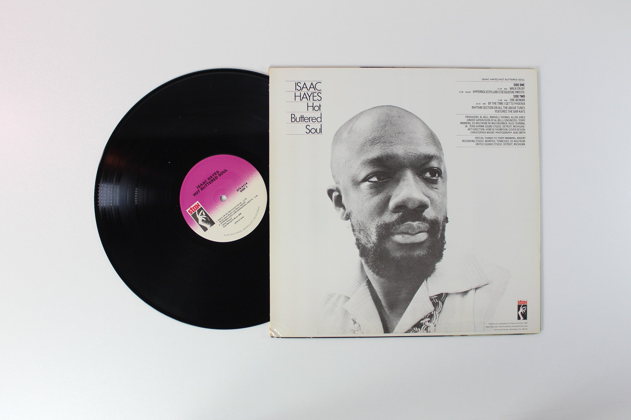 Isaac Hayes - Hot Buttered Soul Reissue on Stax