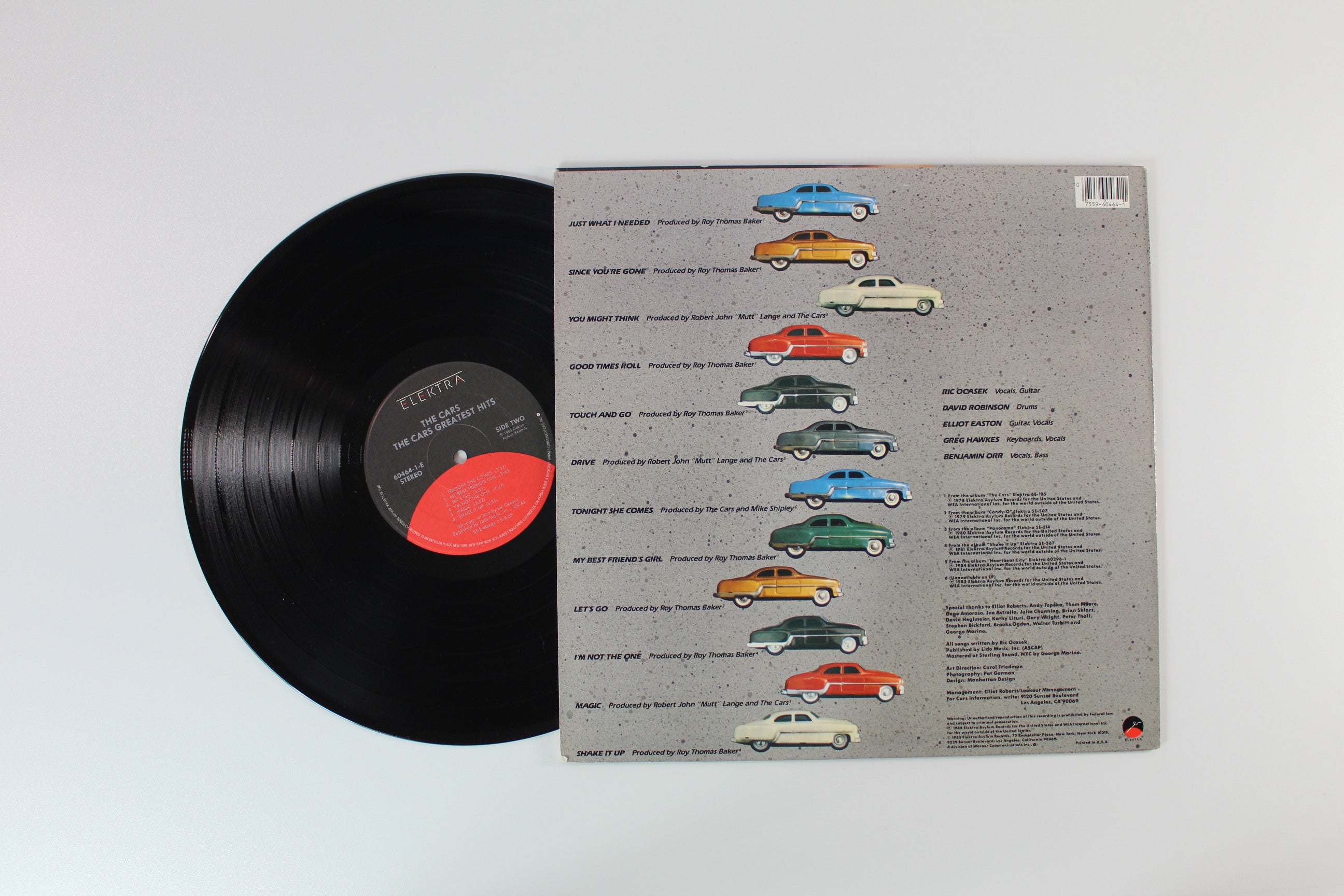 The Cars - Greatest Hits on Elektra