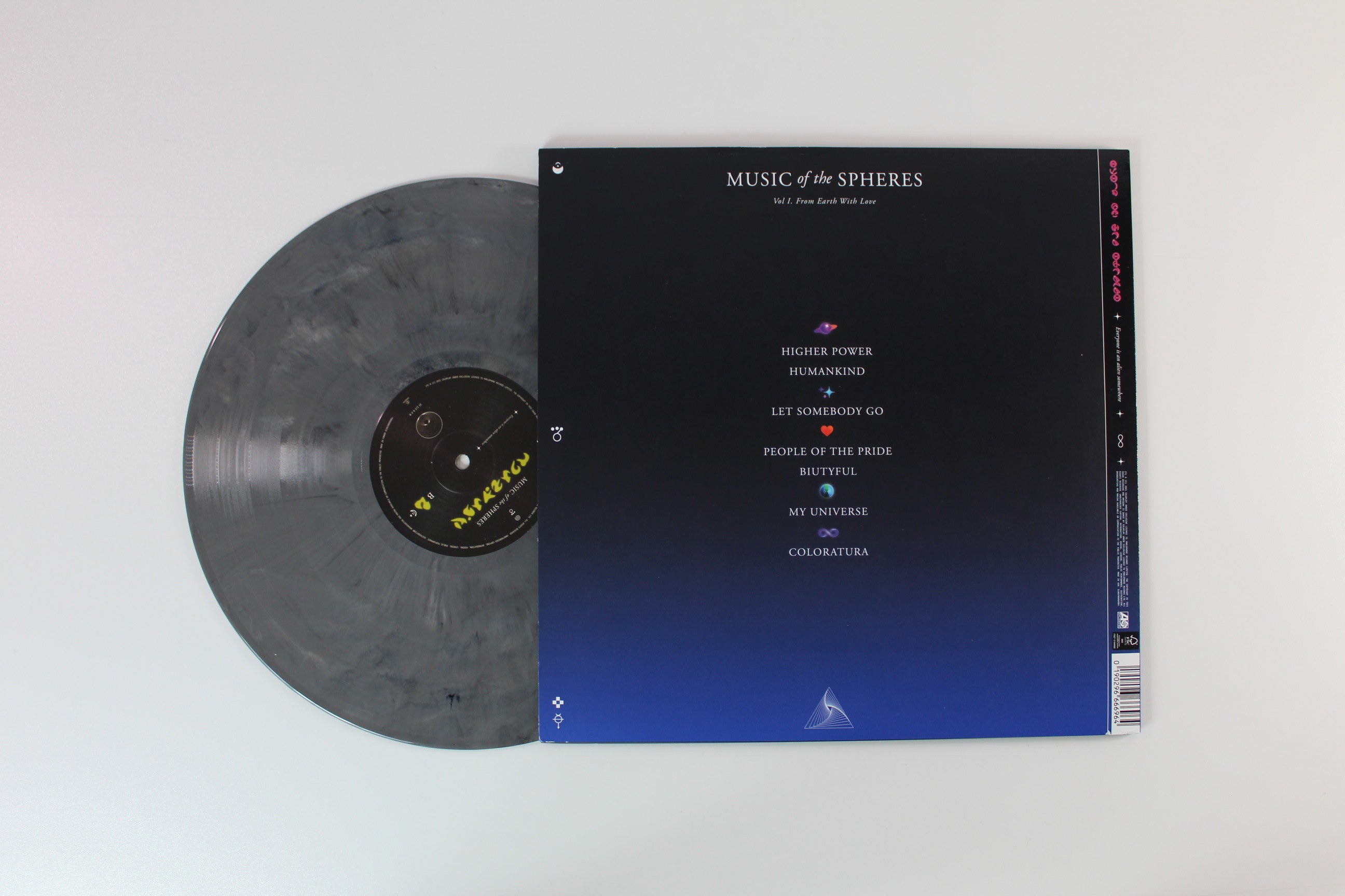 Coldplay - Music Of The Spheres on Parlophone Recycled Colors Vinyl