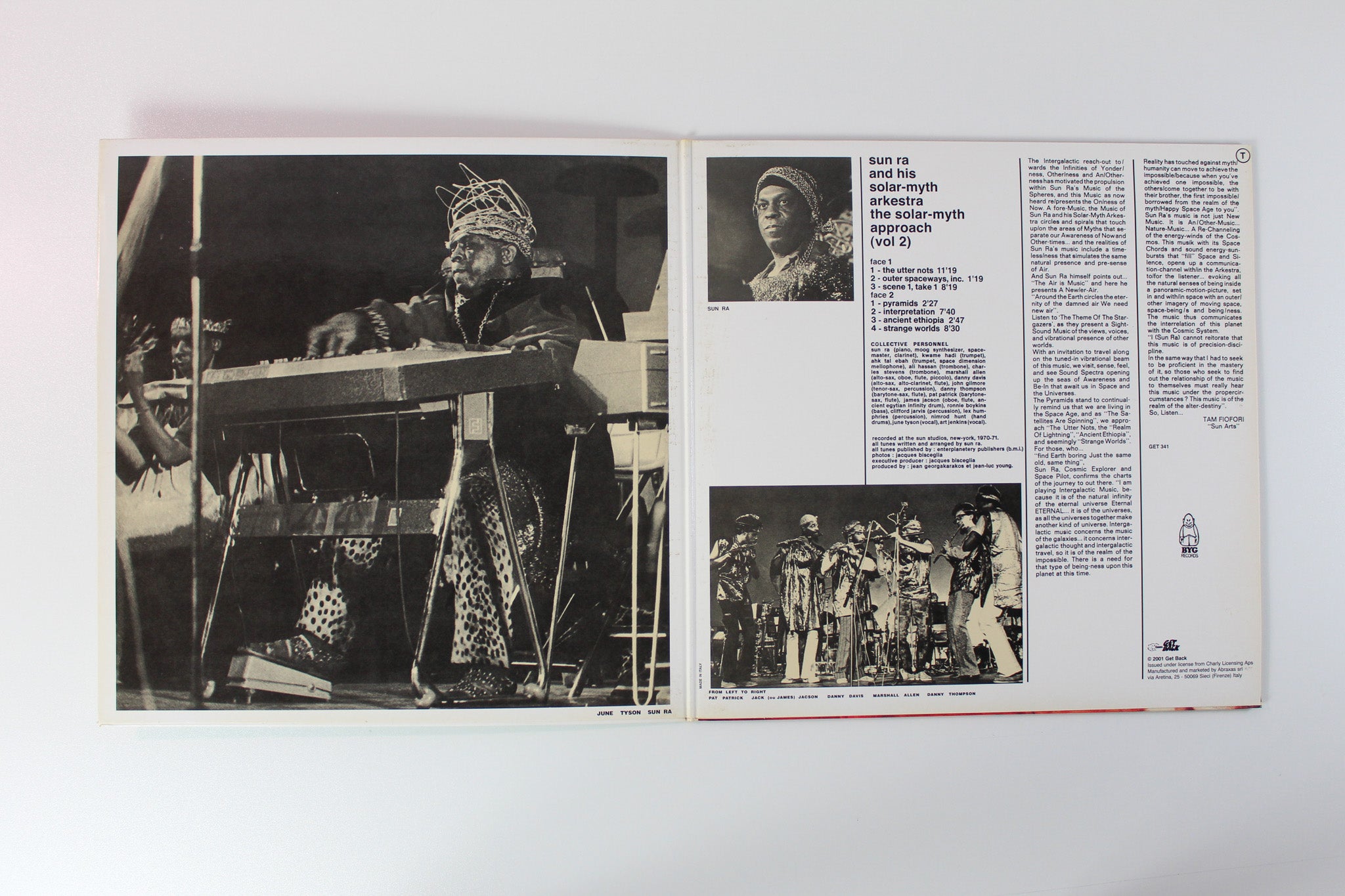 The Sun Ra Arkestra - The Solar Myth Approach (Vol 2) Reissue on Get Back