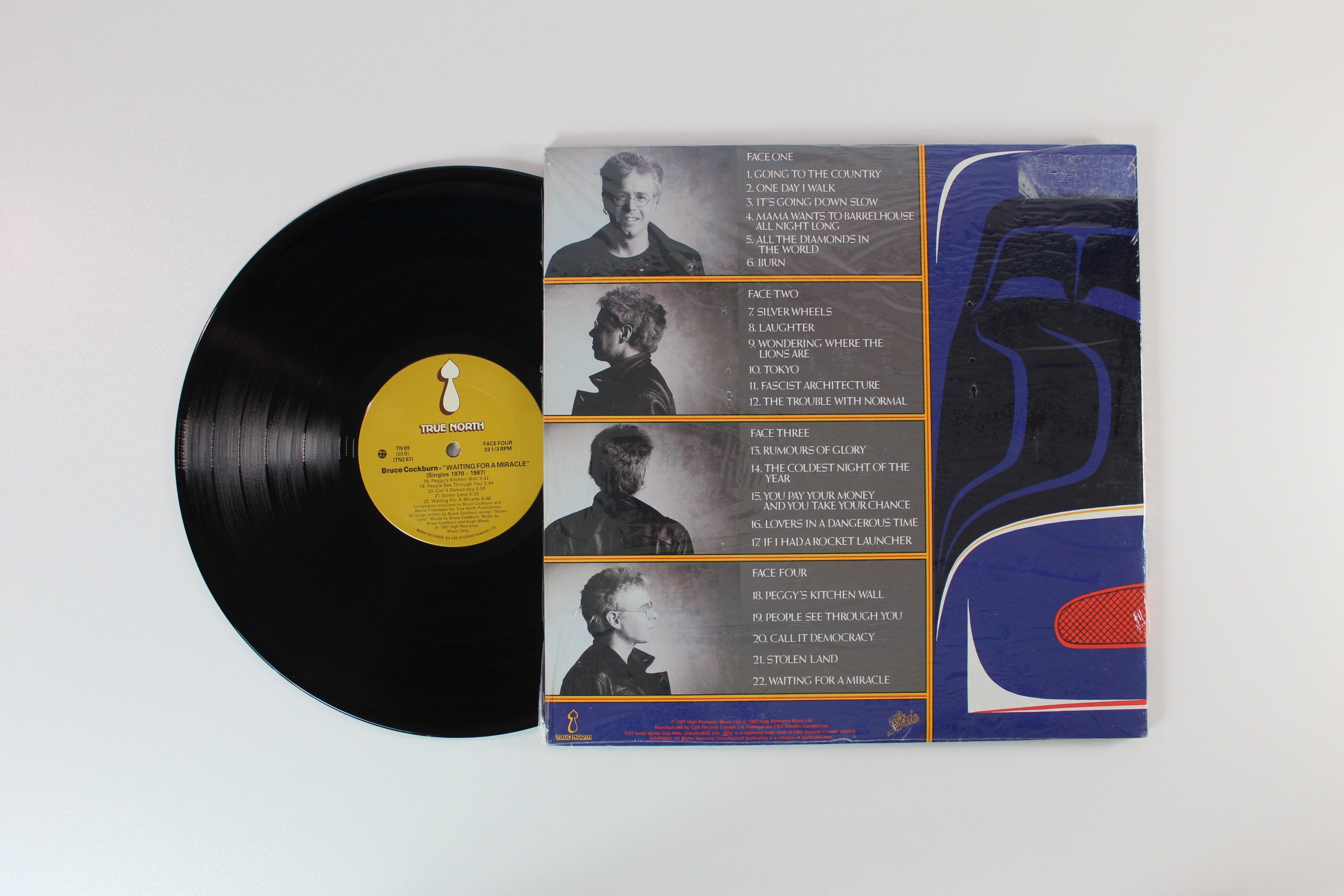 Bruce Cockburn - Waiting For A Miracle, Singles 1970-1987 on True North