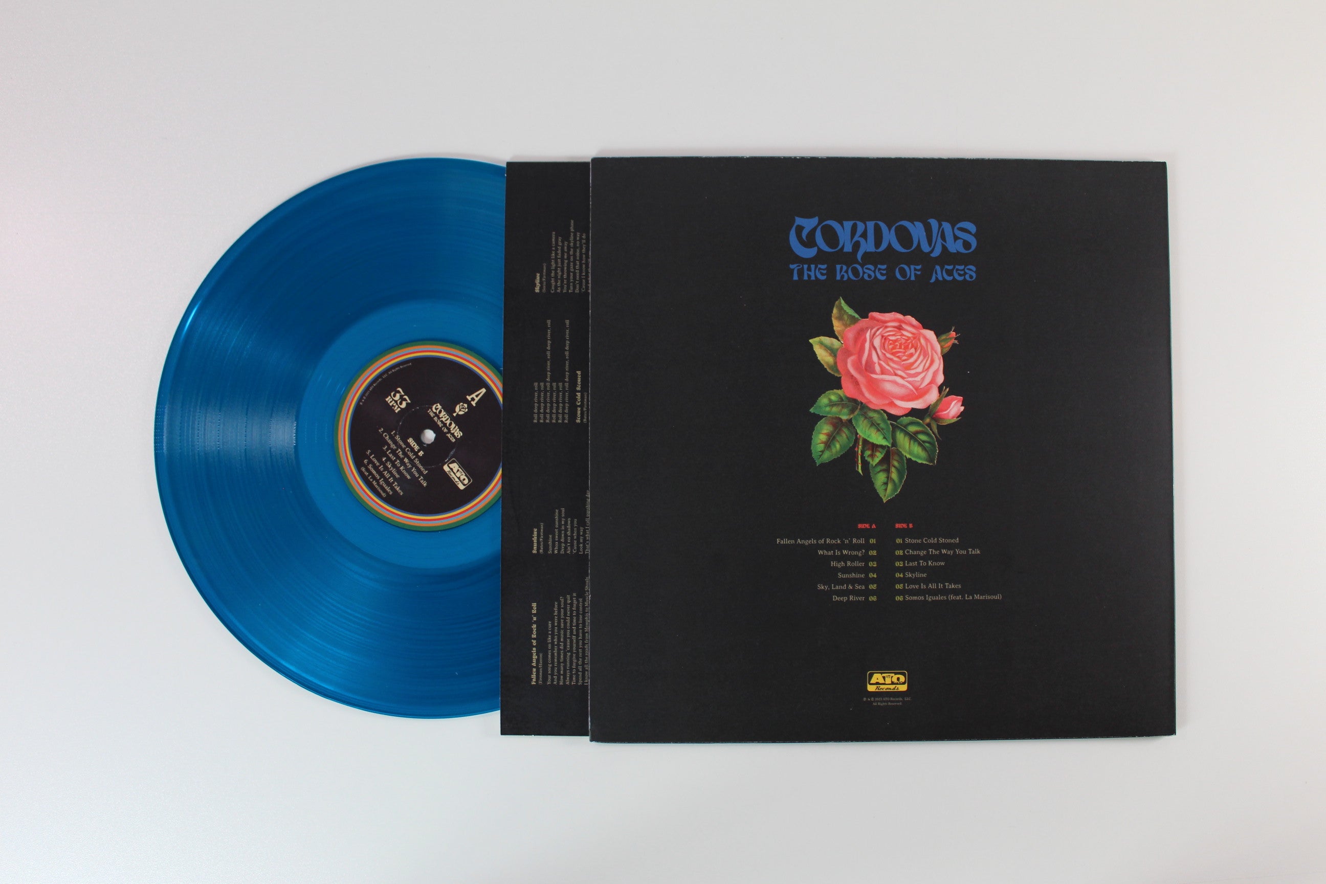 Cordovas - The Rose Of Aces on ATO Teal Vinyl
