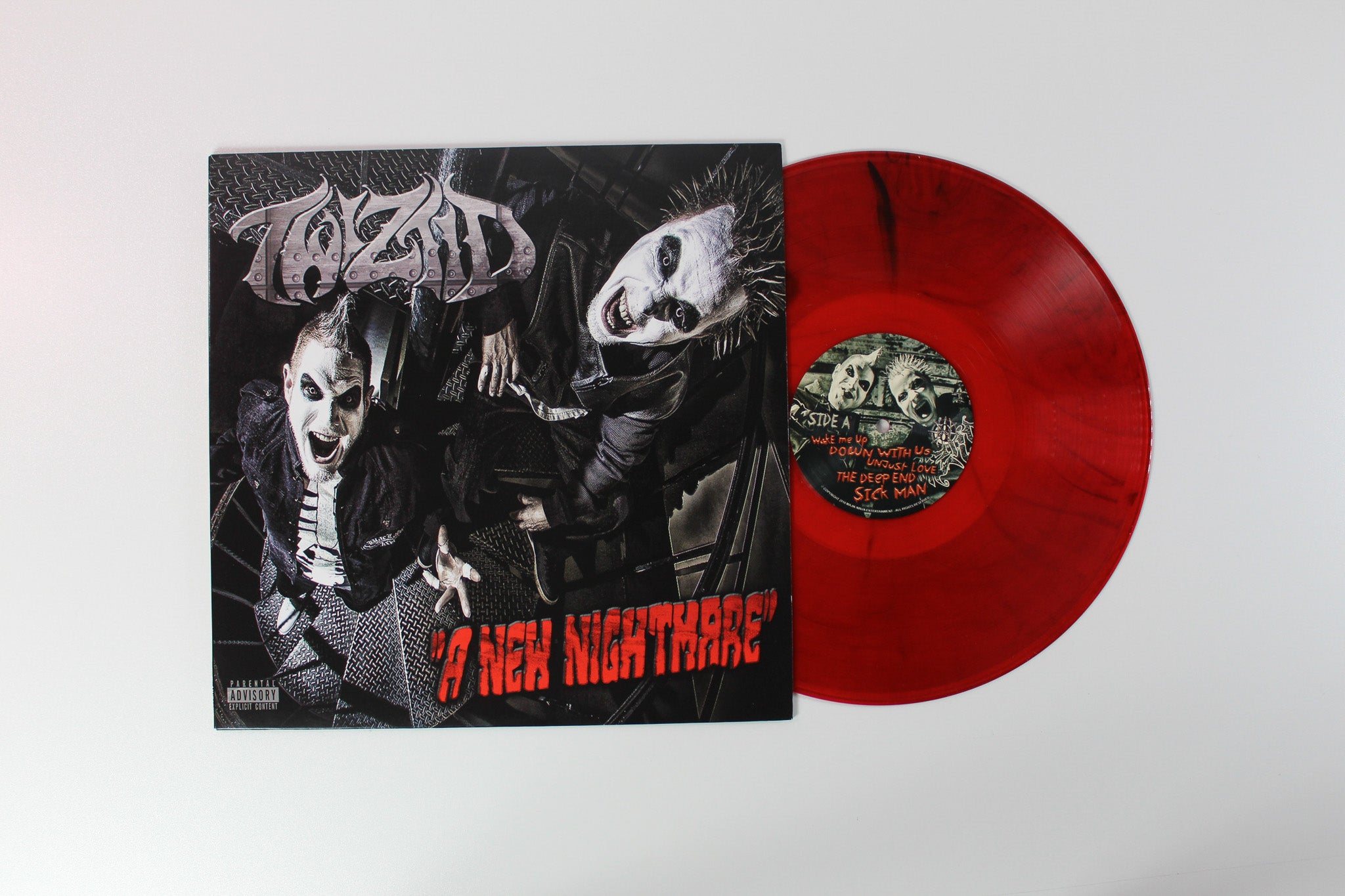 Twiztid - A New Nightmare Red-Black Marbled Vinyl on Majik Ninja Entertainment