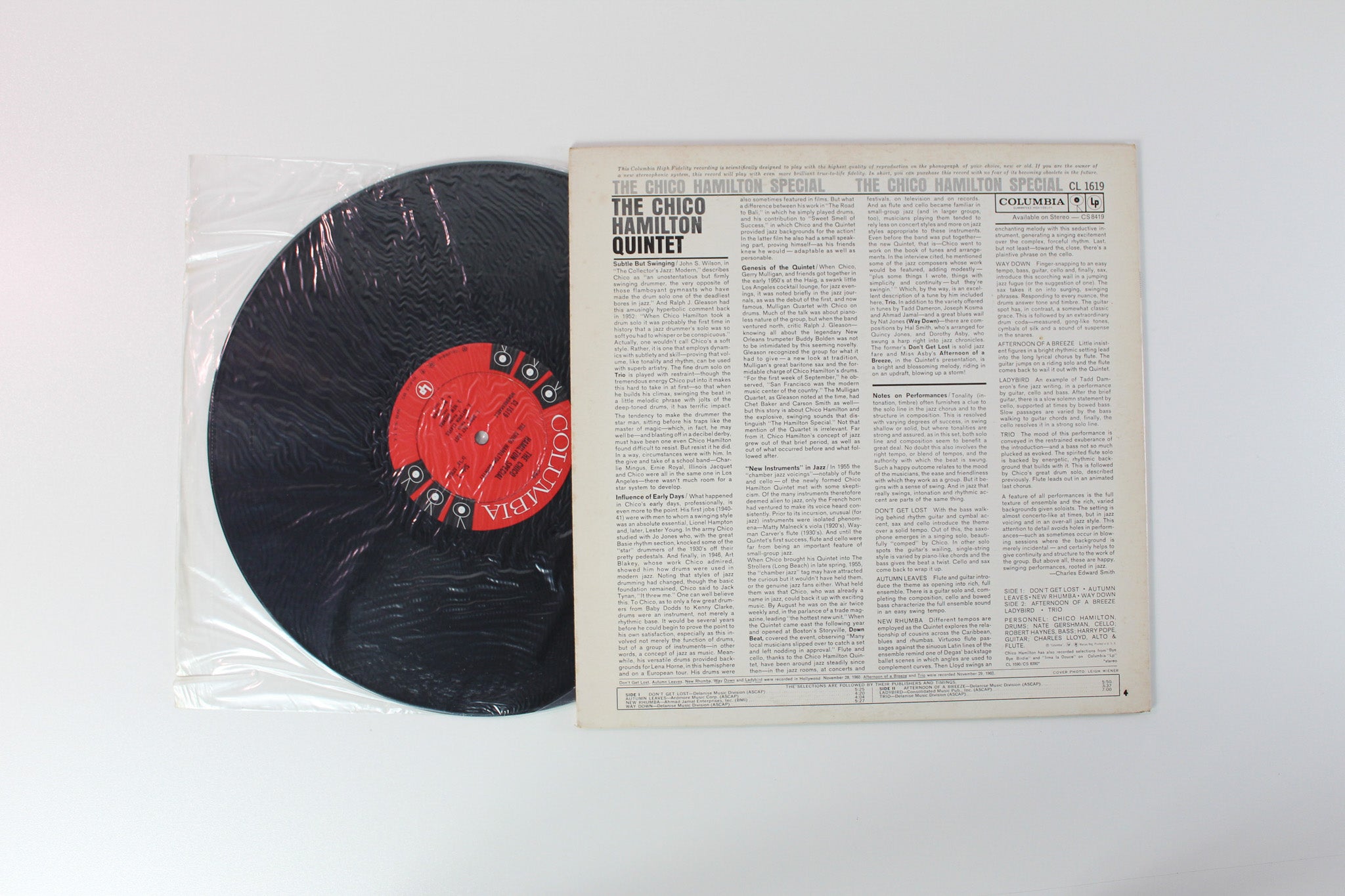 The Chico Hamilton Quintet - The Chico Hamilton Special on Columbia