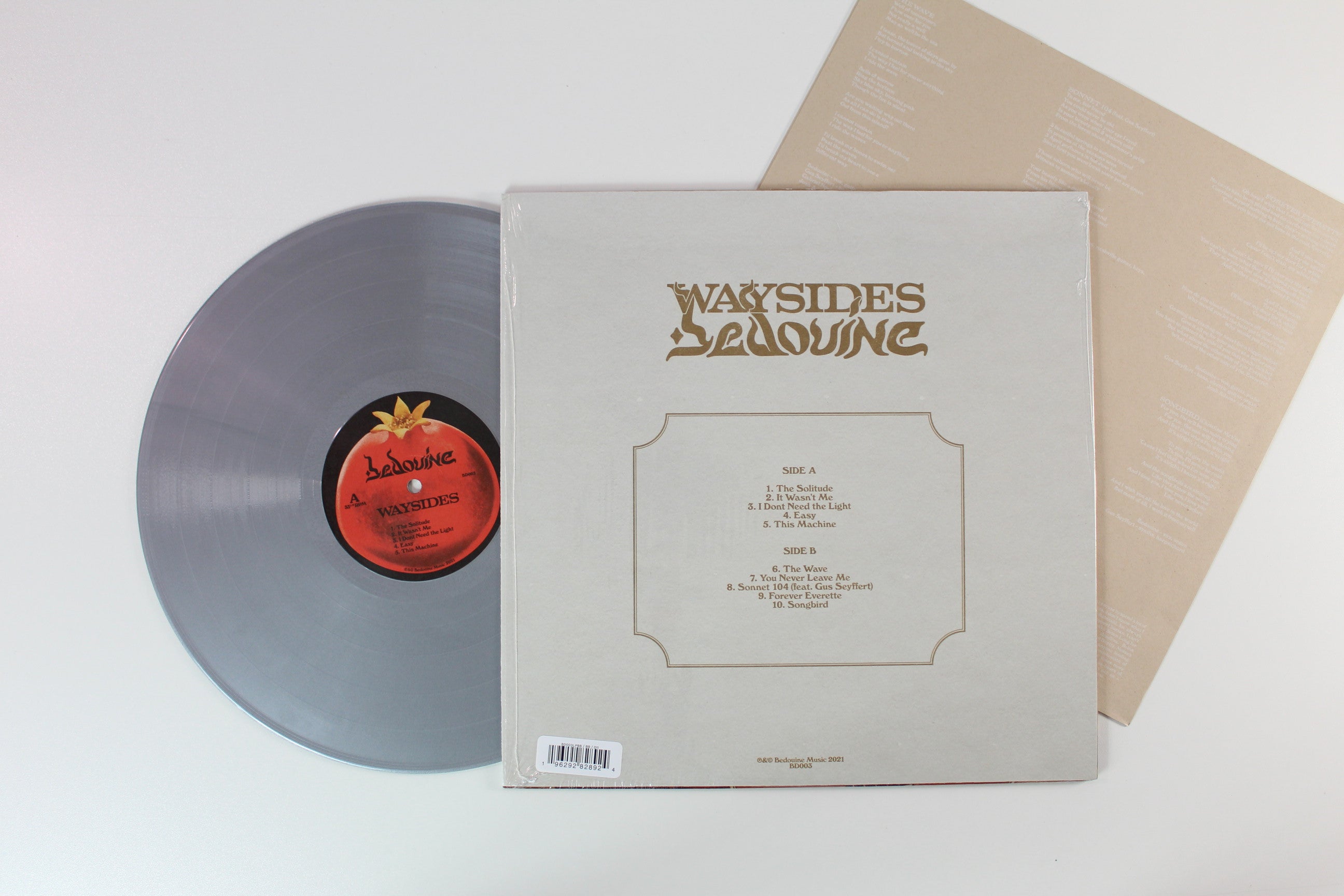 Bedouine - Waysides on Beoudine Music Ltd Silver Vinyl