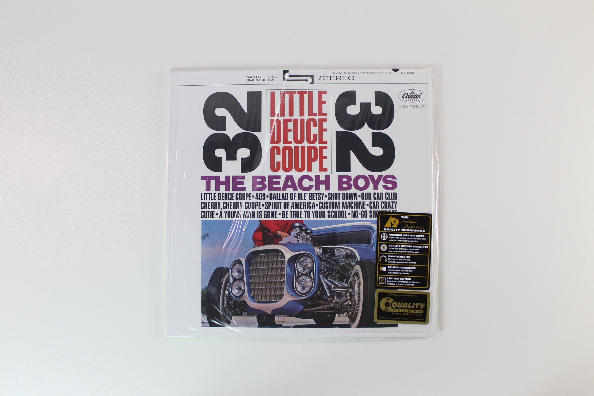 The Beach Boys - Little Deuce Coupe on Capitol Analogue Productions 200 Gram Reissue