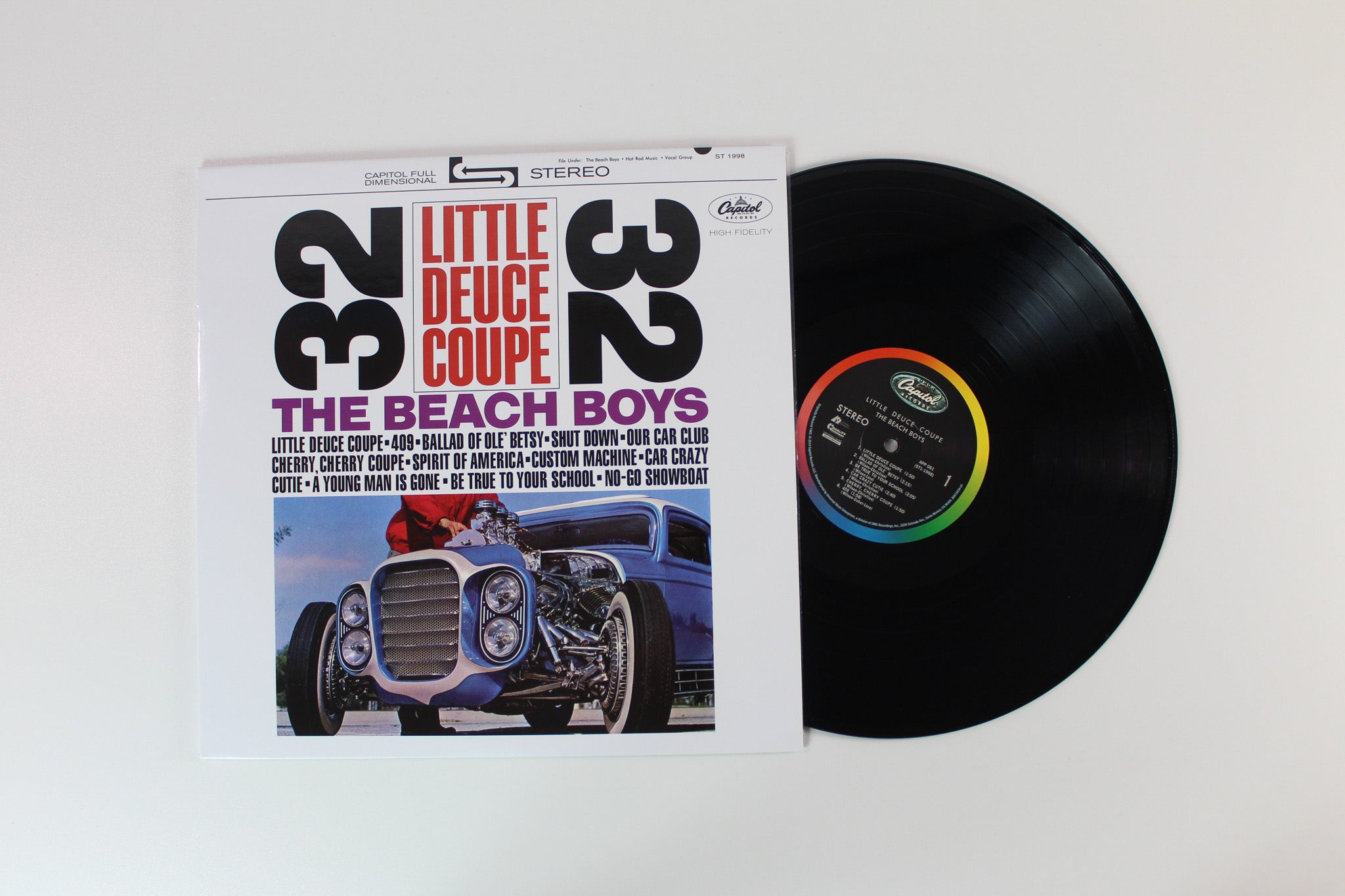 The Beach Boys - Little Deuce Coupe on Capitol Analogue Productions 200 Gram Reissue