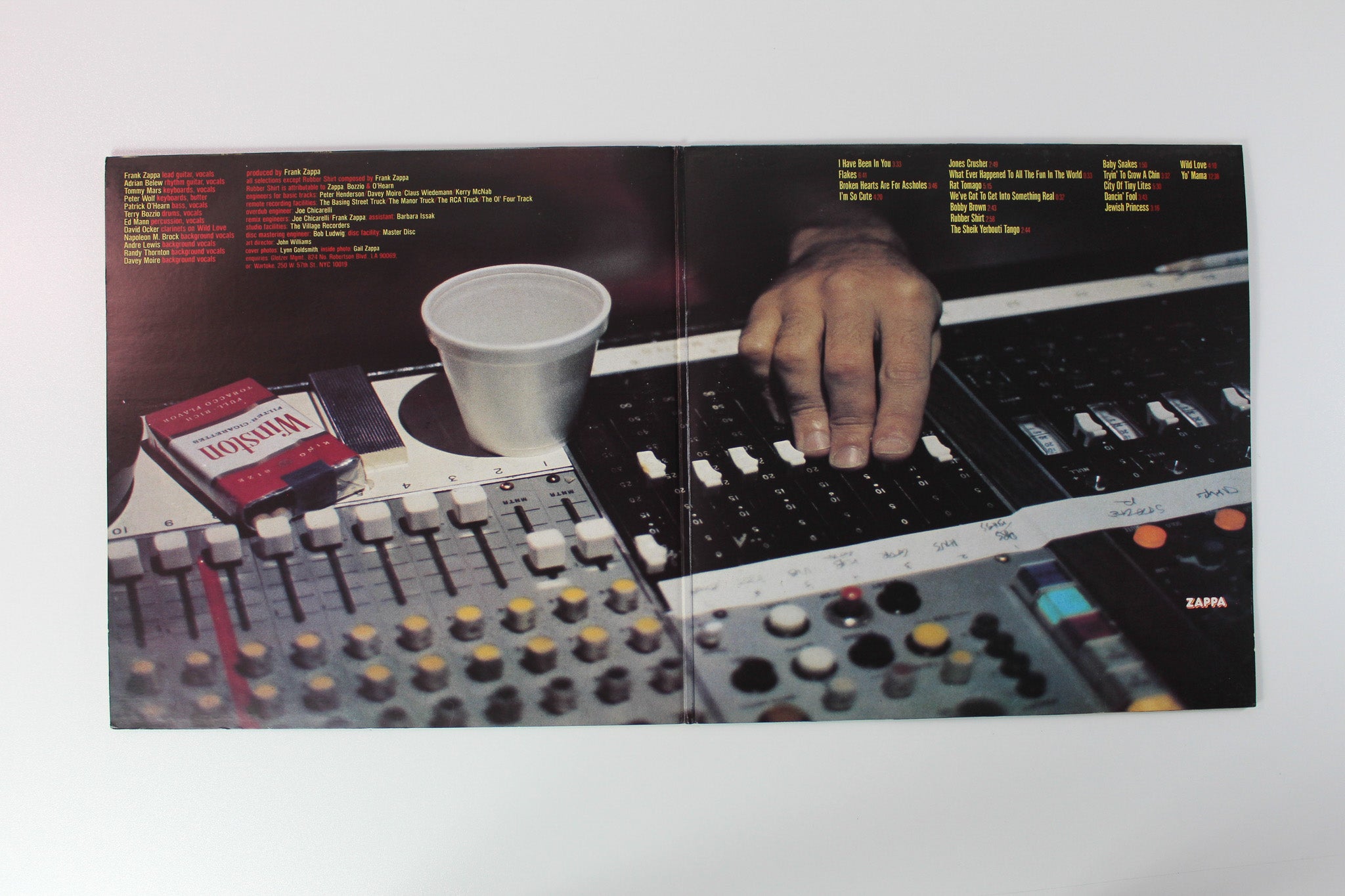 Frank Zappa - Sheik Yerbouti on CBS