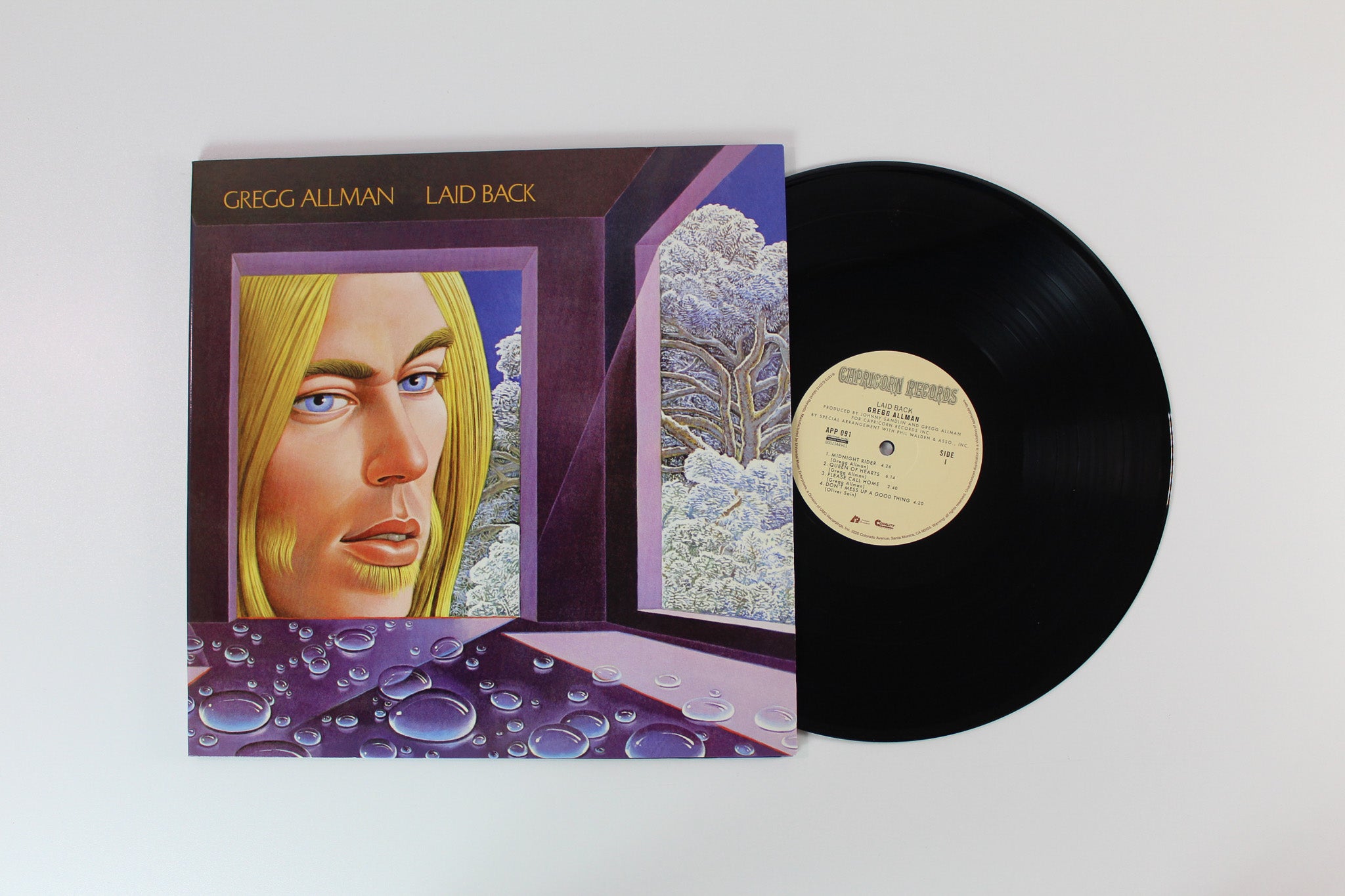 Gregg Allman - Laid Back on Capricorn Analogue Productions 200 Gram Reissue