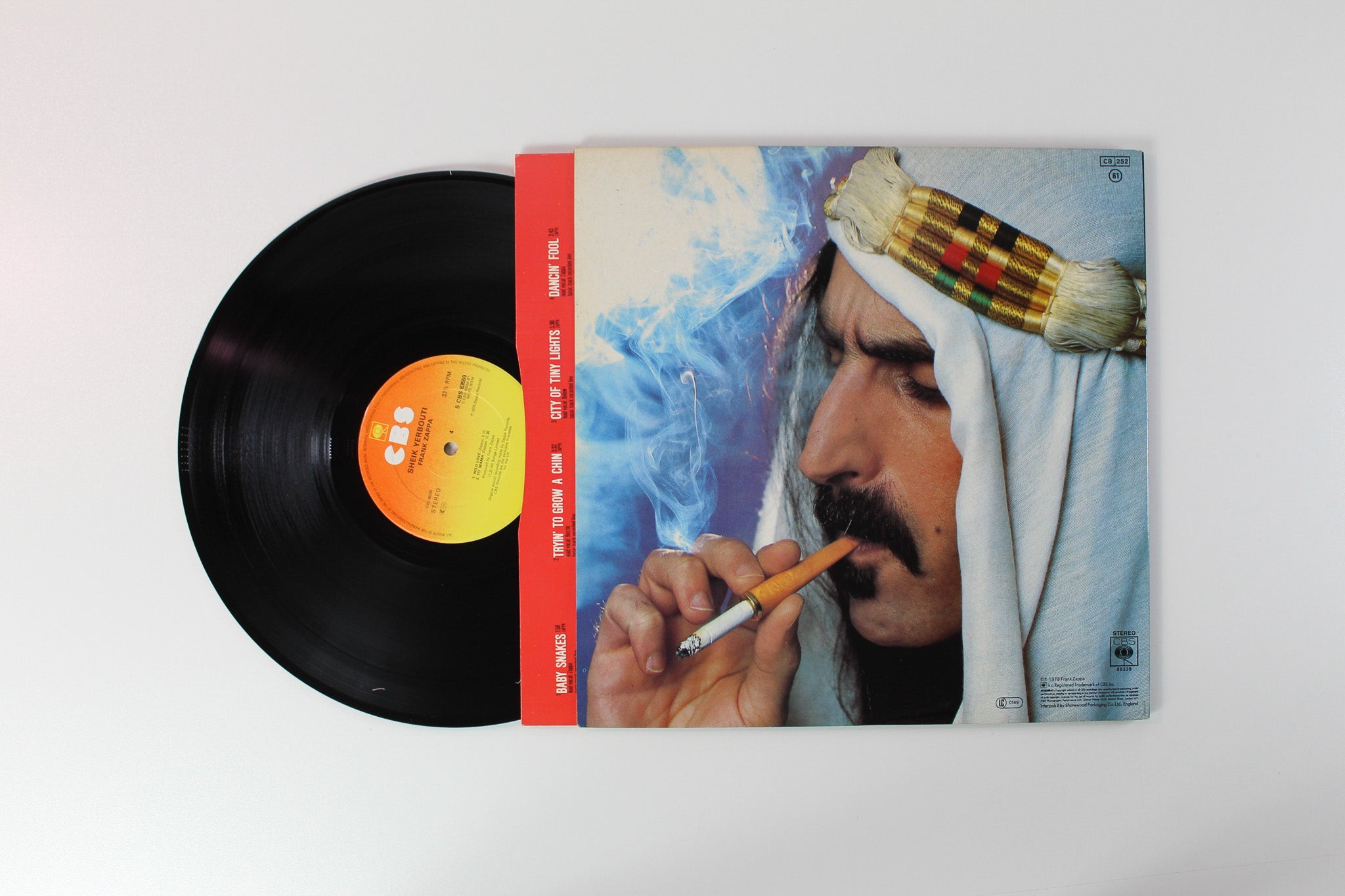 Frank Zappa - Sheik Yerbouti on CBS