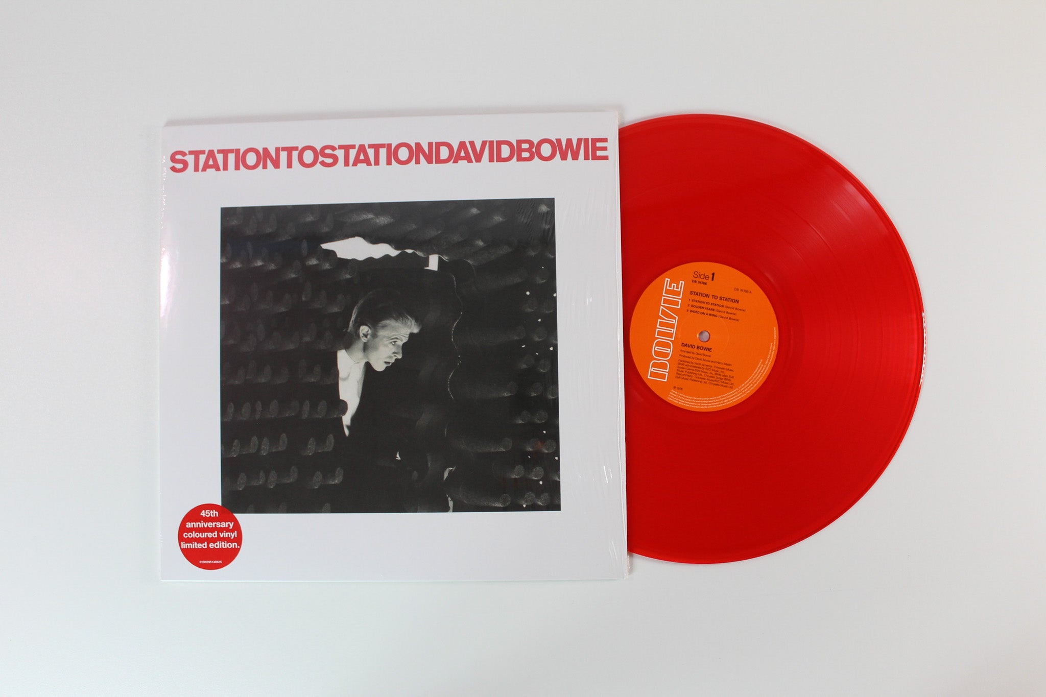 David Bowie - Station To Station on Parlophone Ltd Red Vinyl Reissue