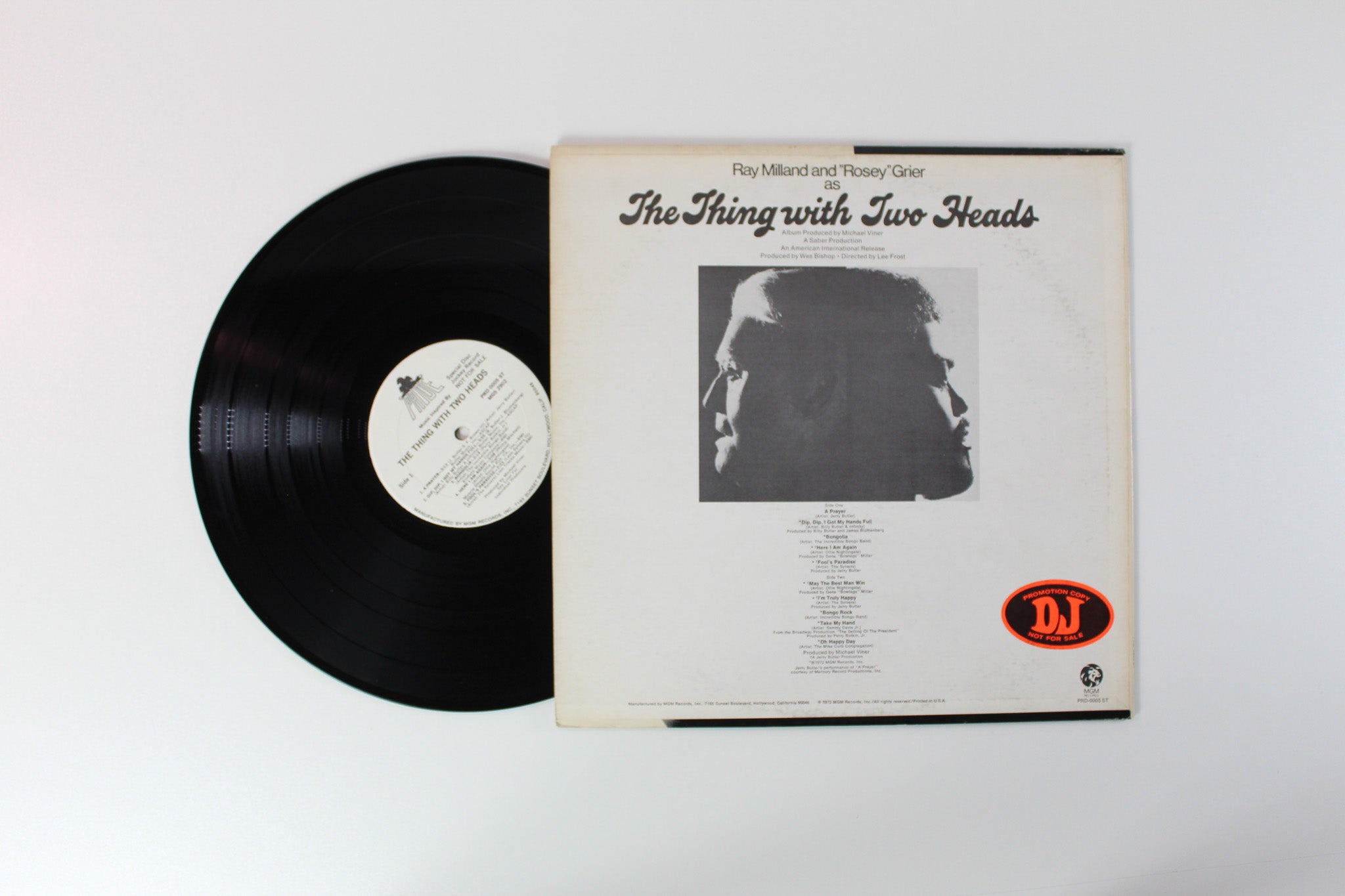 Various - The Thing With Two Heads (Music Inspired By) Promo on Pride/MGM Records