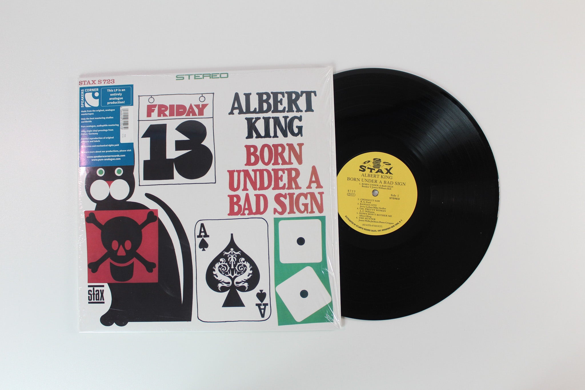 Albert King - Born Under A Bad Sign on Stax Speakers Corner 180 Gram Reissue