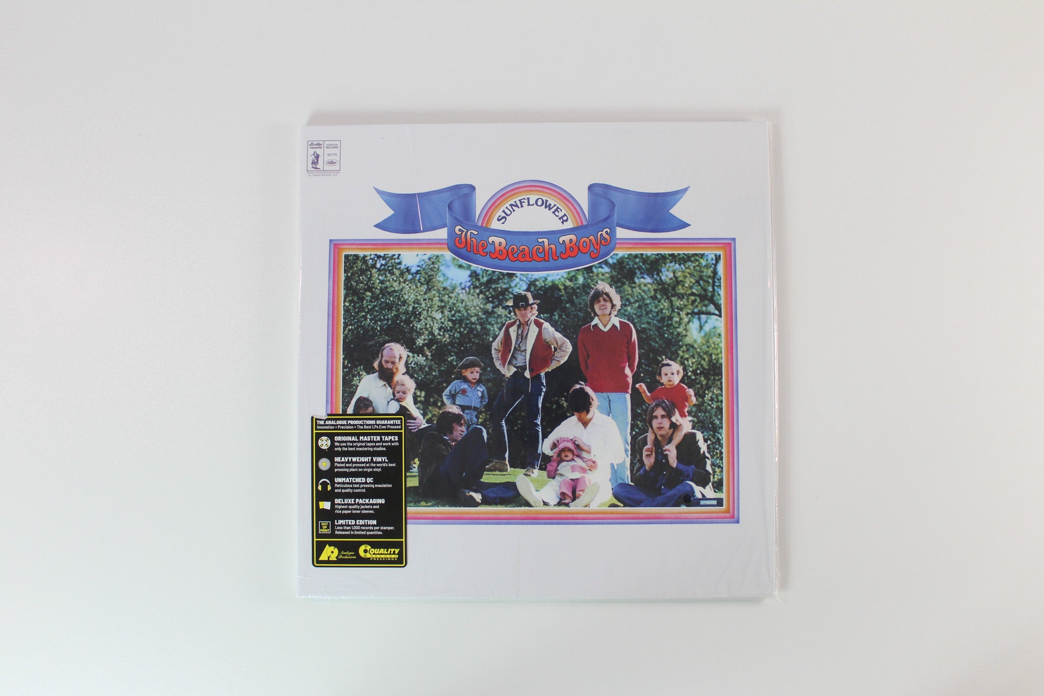 The Beach Boys - Sunflower on Brother Records Analogue Productions 180 Gram Reissue