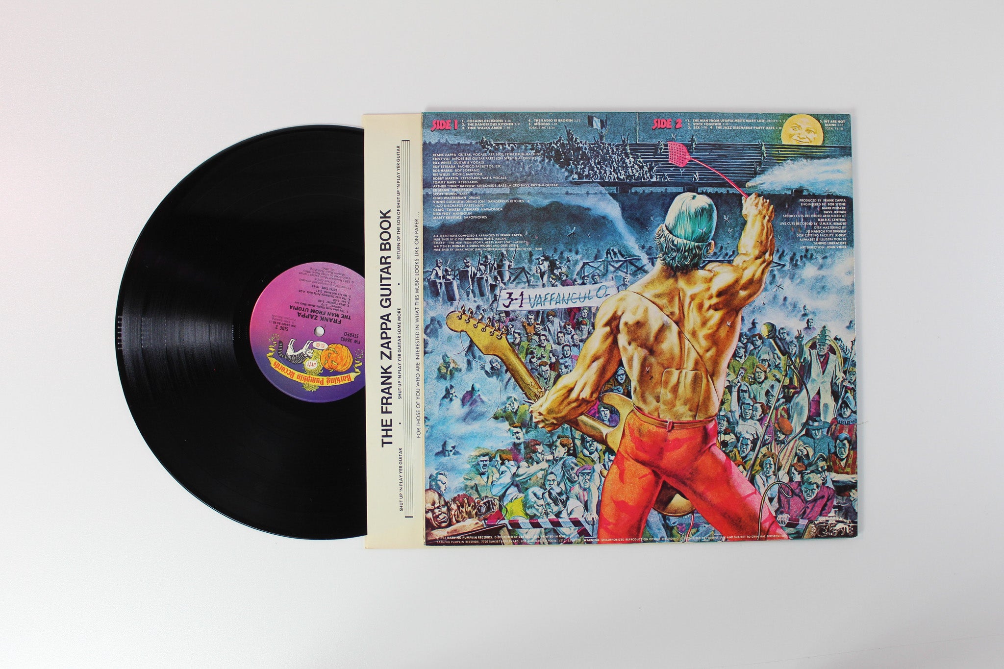 Frank Zappa - The Man From Utopia on Barking Pumpkin Records