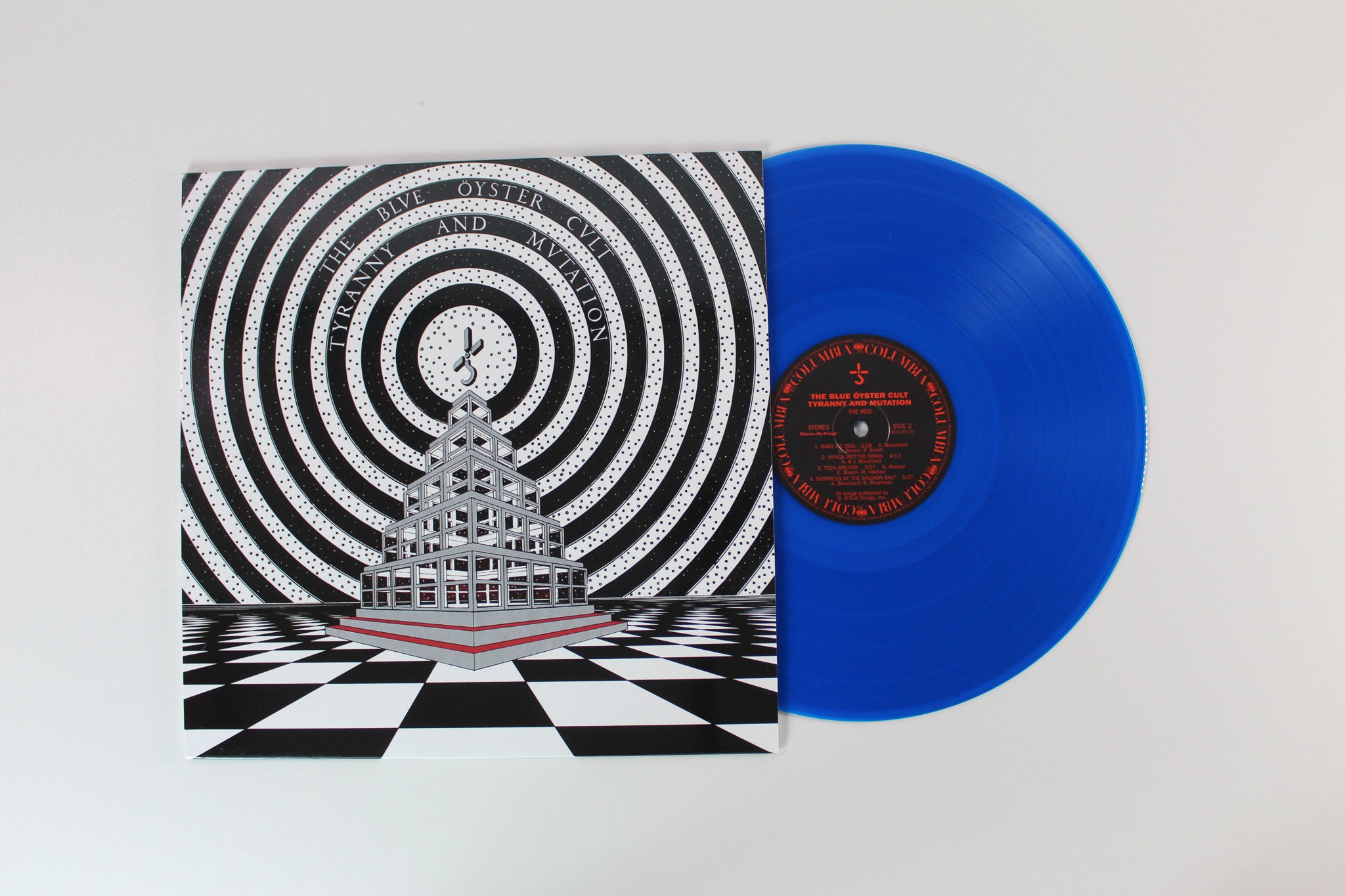 Blue Öyster Cult - Tyranny And Mutation on Columbia Music on Vinyl Ltd Numbered Blue Translucent Reissue