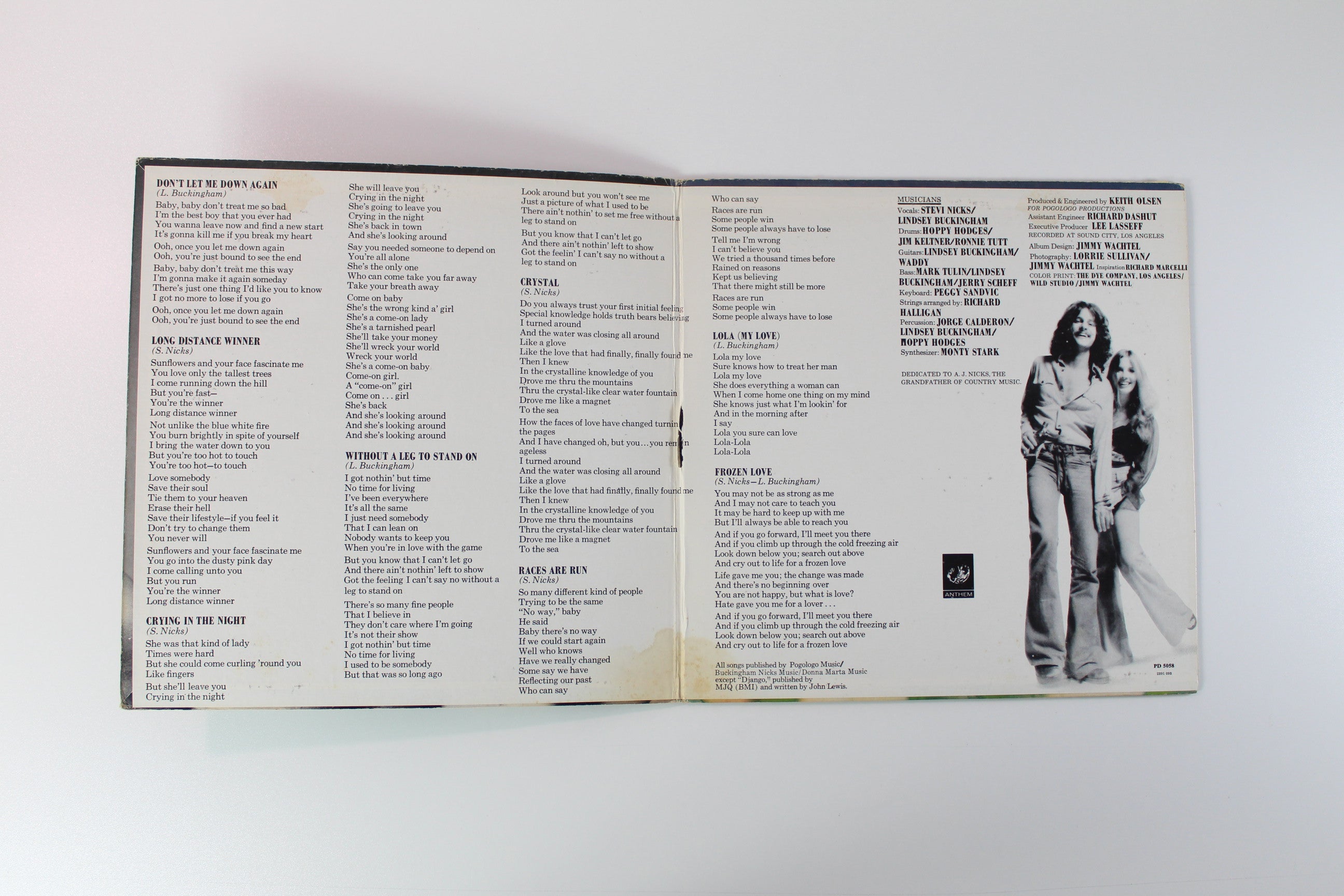 Buckingham Nicks - Buckingham Nicks on Polydor